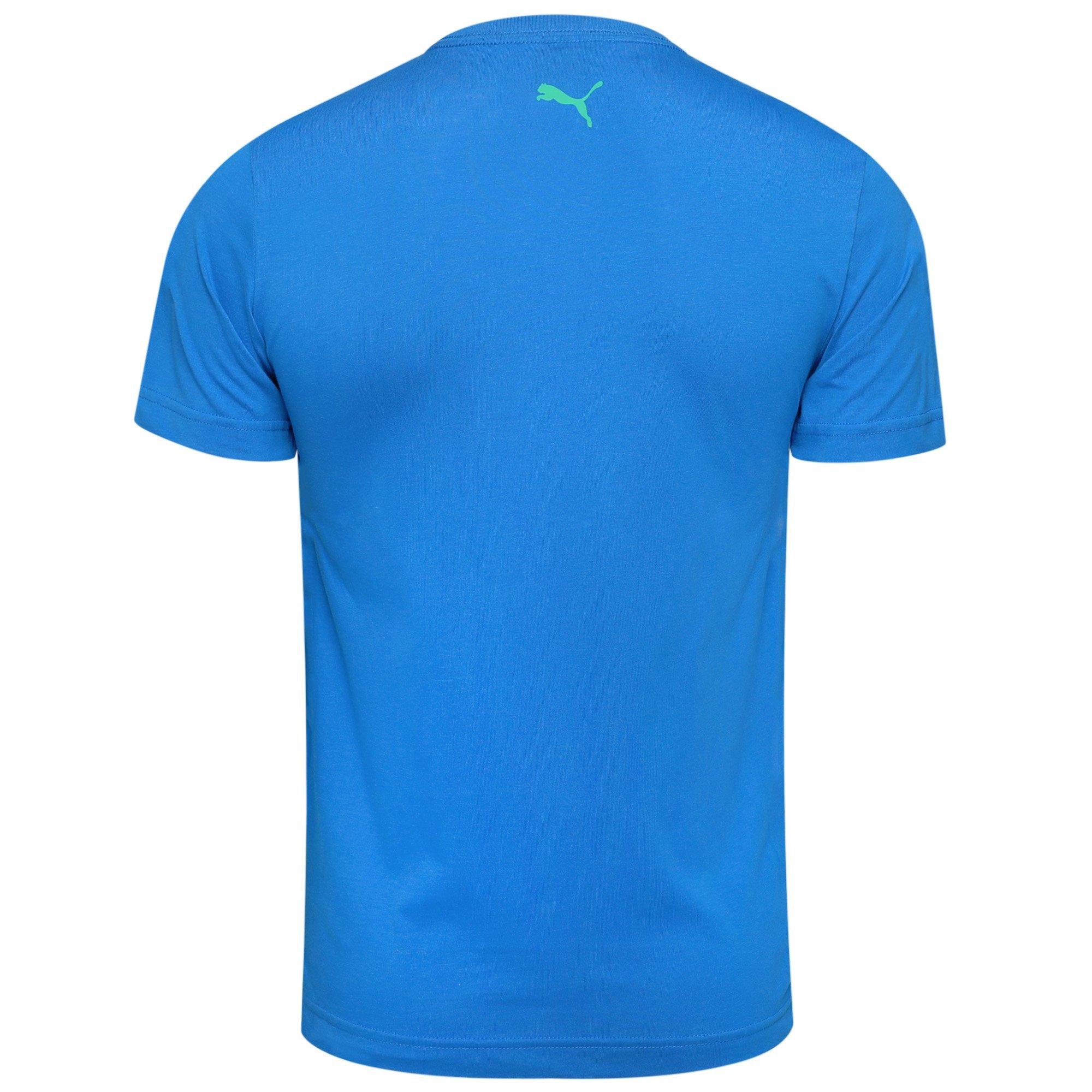 Victoria Blue - Puma - Graphic Print T-Shirt Mens - 3