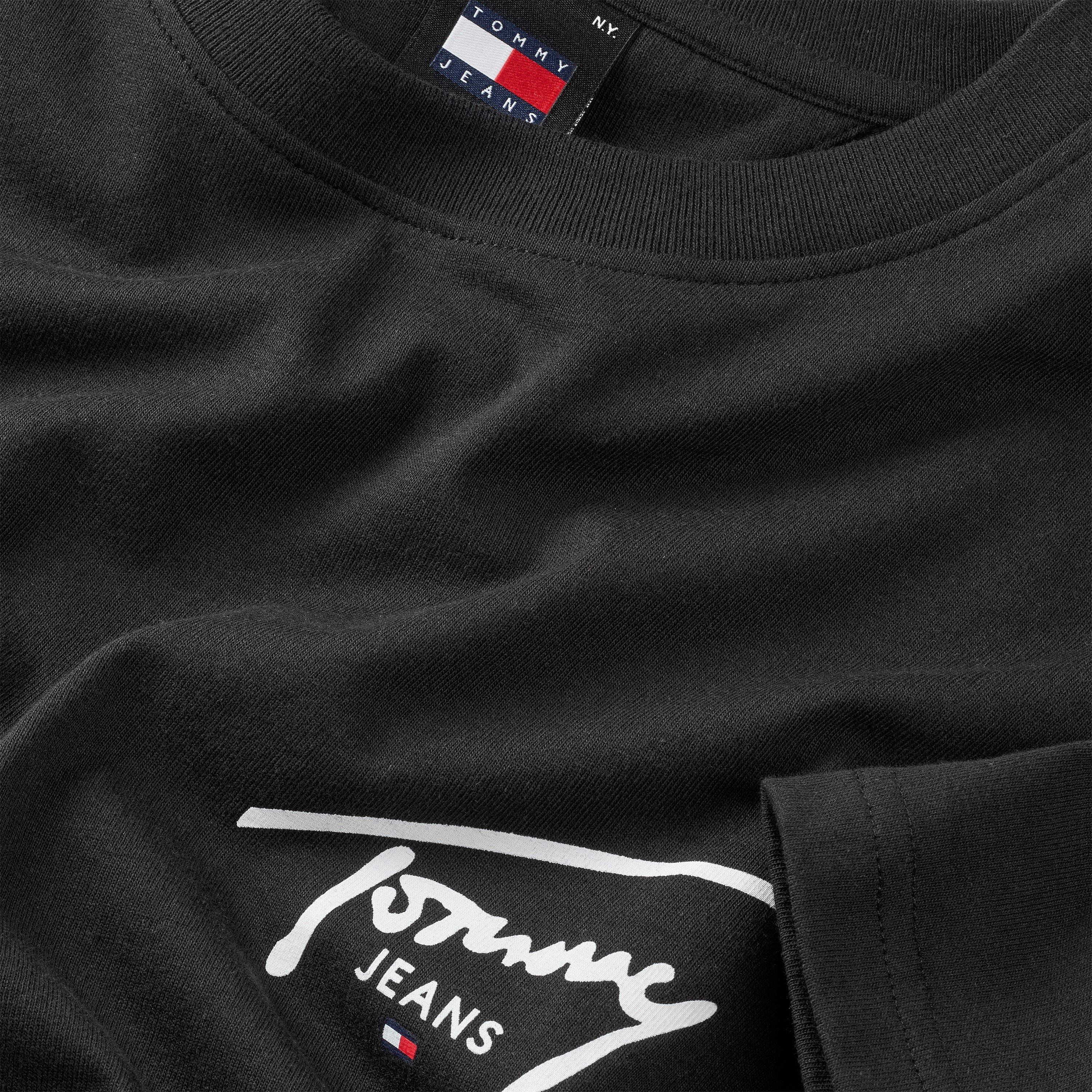 Black - Tommy Jeans - Tjm Reg Signature Print Tee Ext - 2