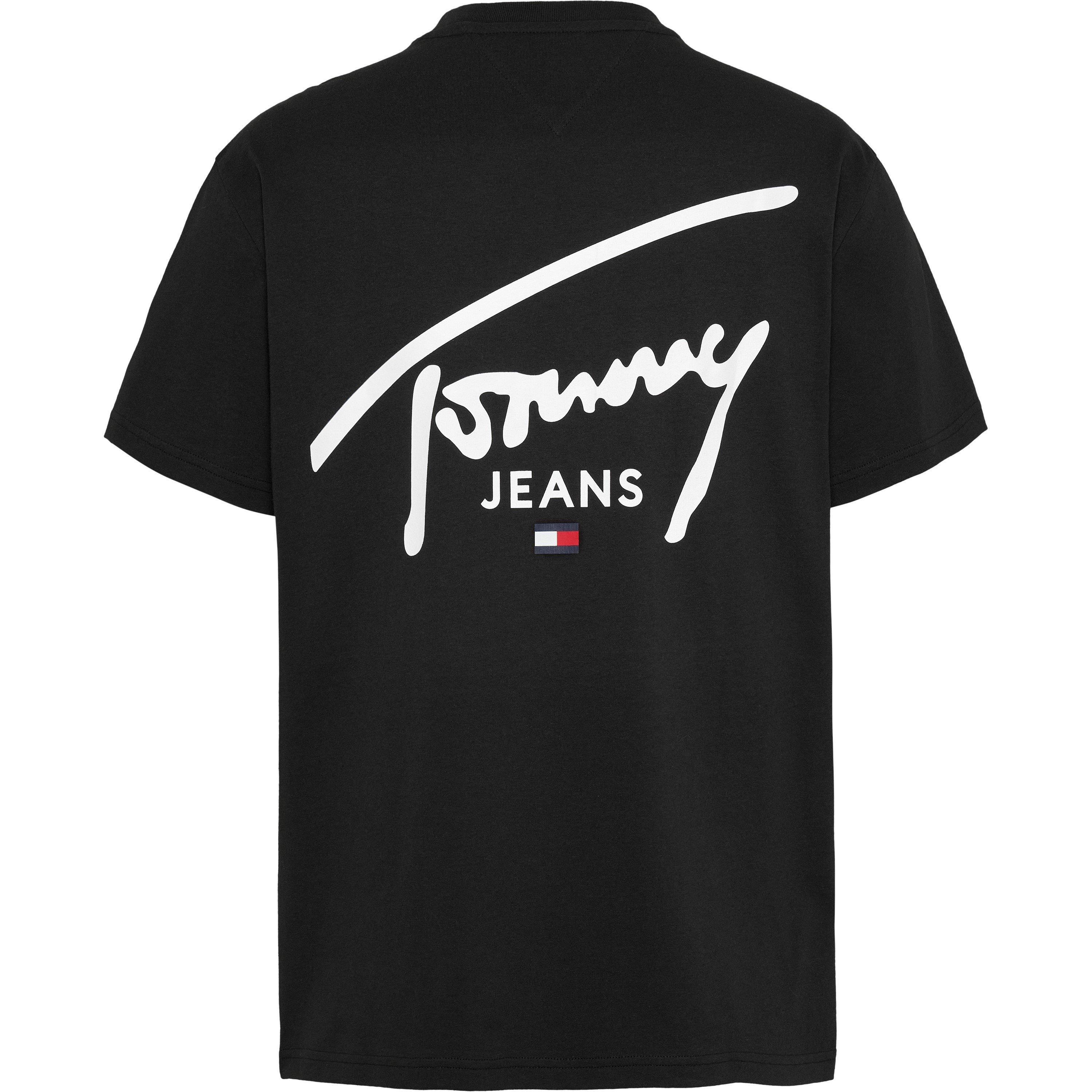 Black - Tommy Jeans - Tjm Reg Signature Print Tee Ext - 3