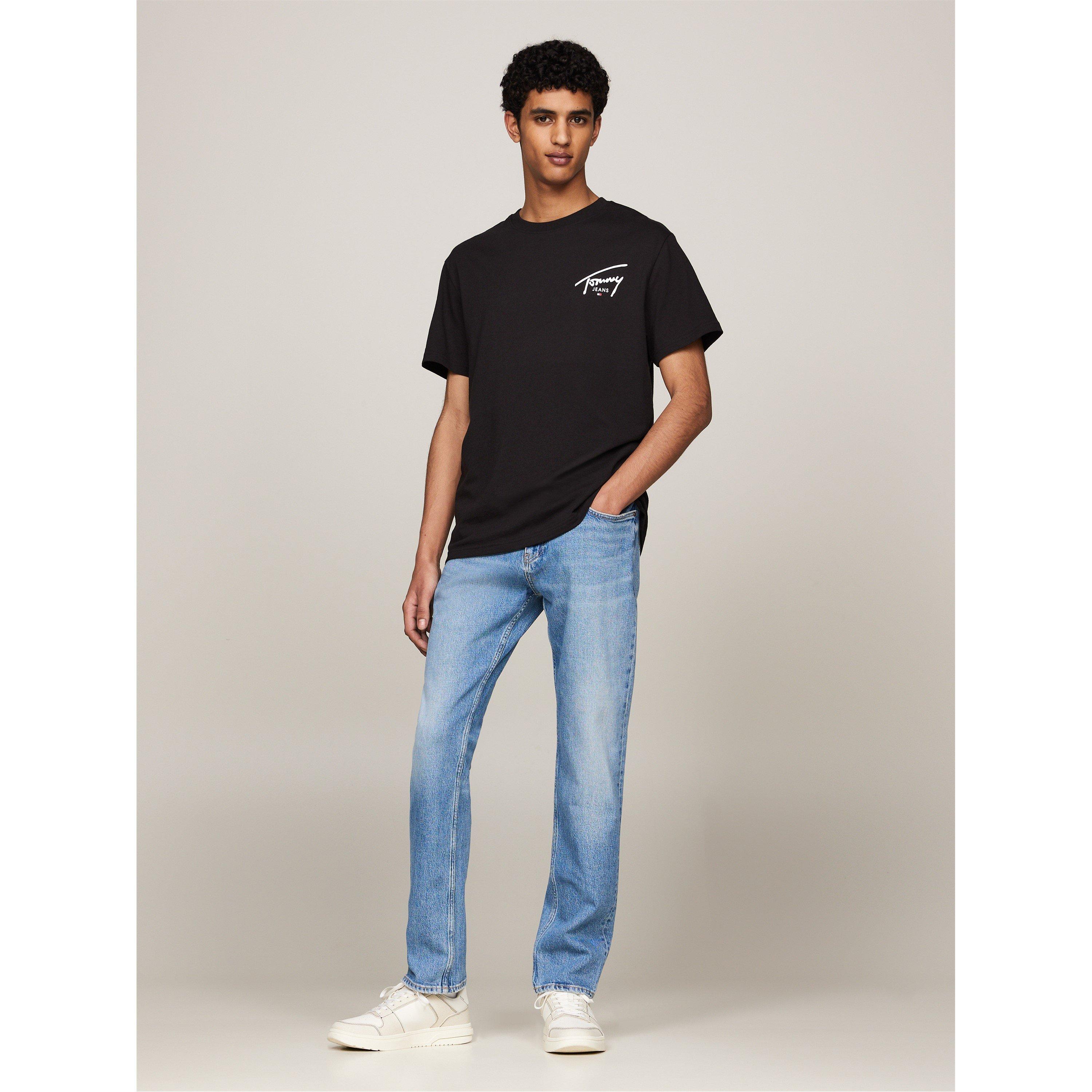 Black - Tommy Jeans - Tjm Reg Signature Print Tee Ext - 4
