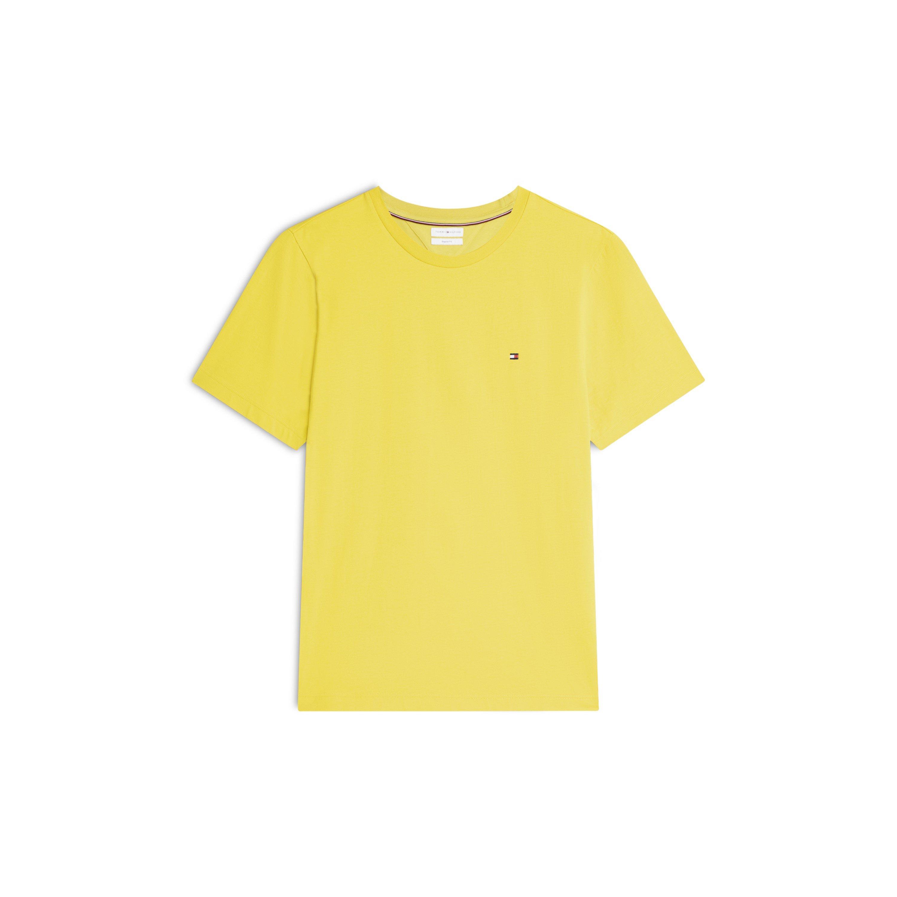 Tommy Hilfiger Men's Short-Sleeved T-Shirt - Morning Yellow - S