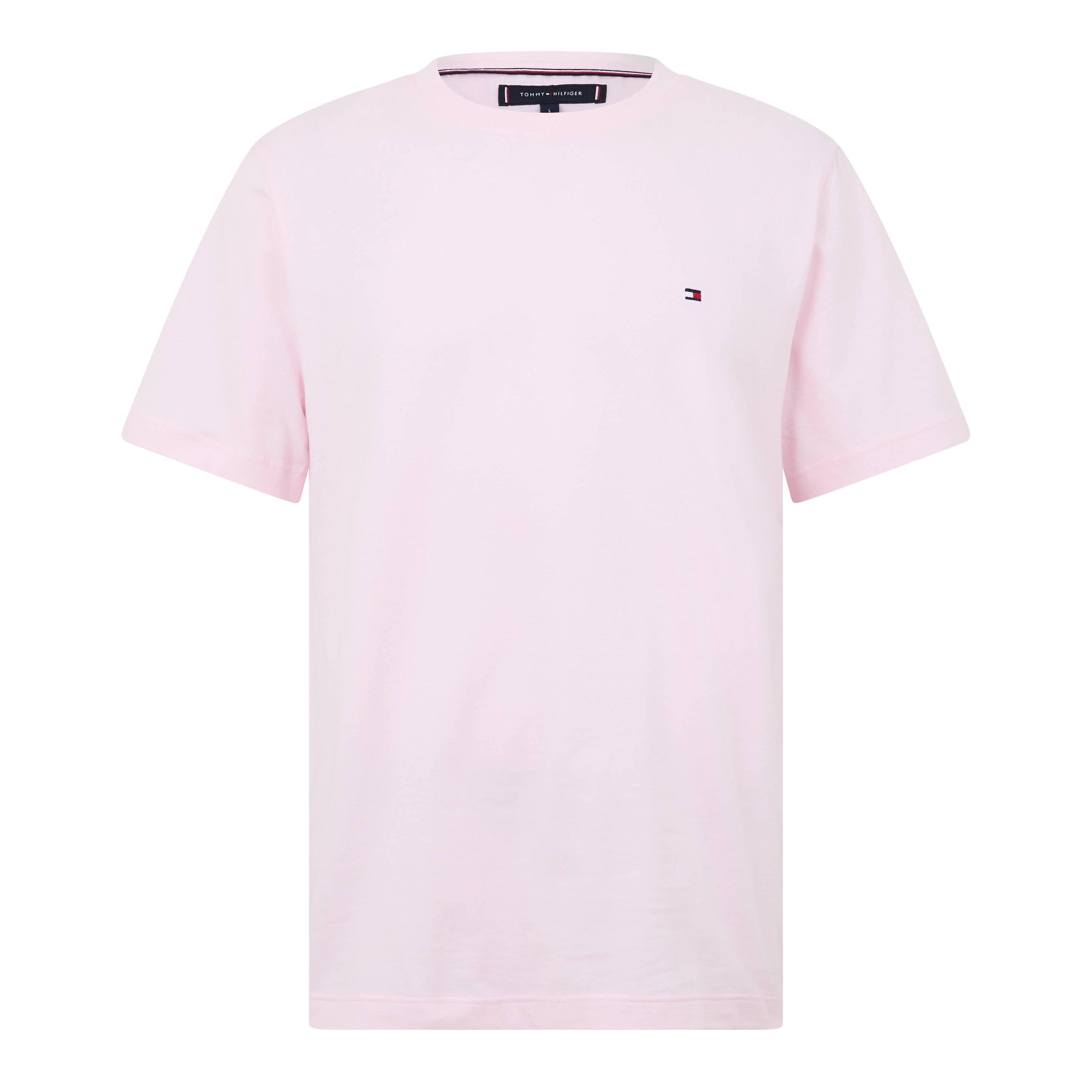 Tommy Hilfiger Men's Short-Sleeved T-Shirt - Pink Lily - S