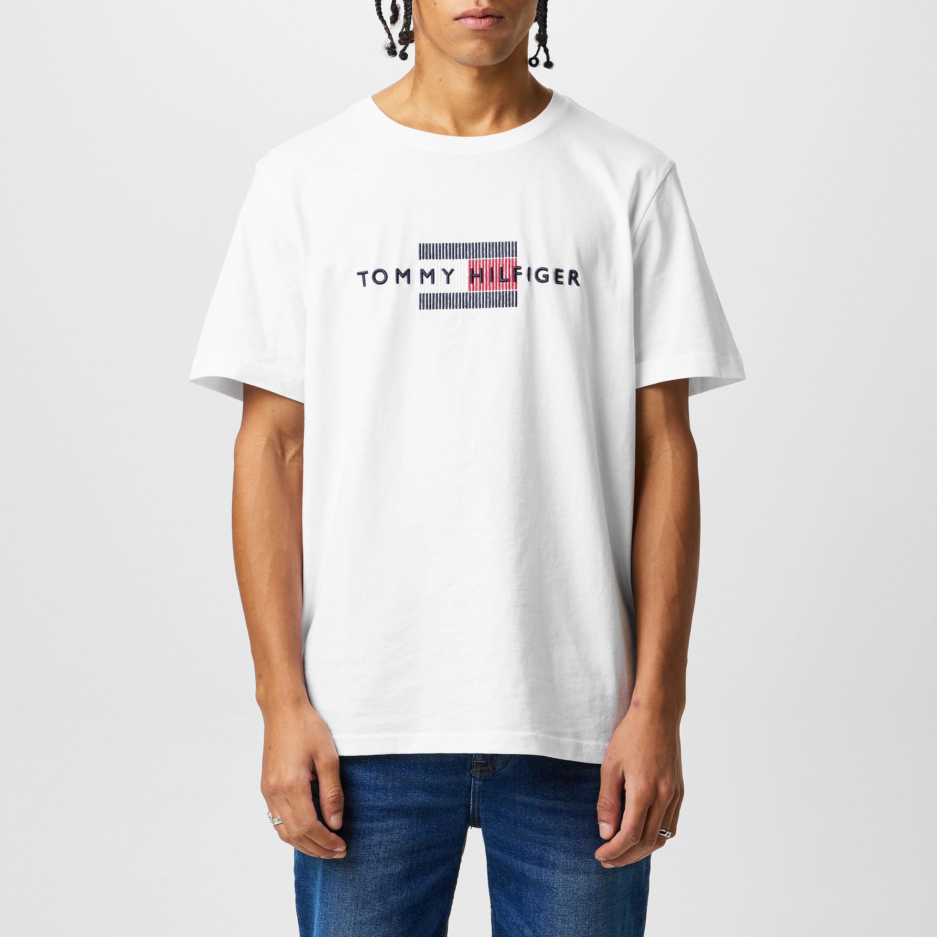 White - Tommy Hilfiger - Short-sleeved T-shirt - 3