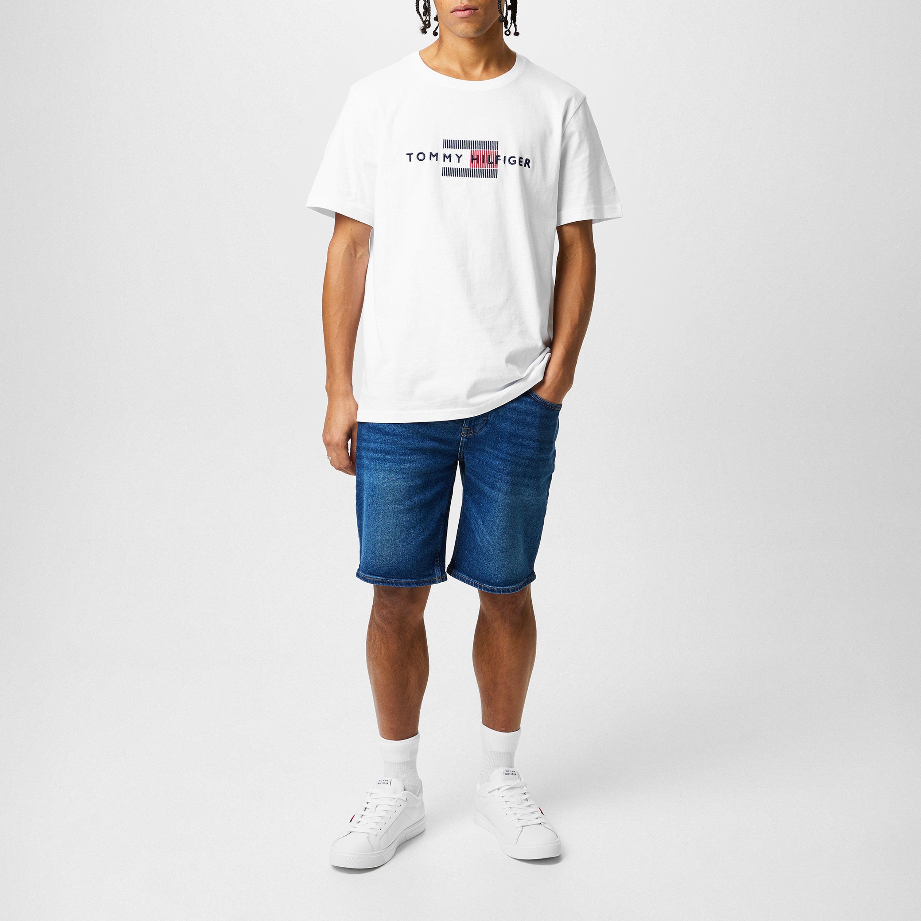 White - Tommy Hilfiger - Short-sleeved T-shirt - 5