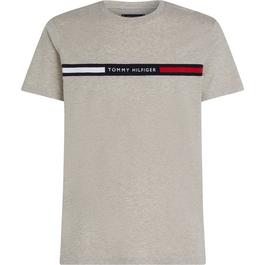 Tommy Hilfiger Logo Panel T Shirt