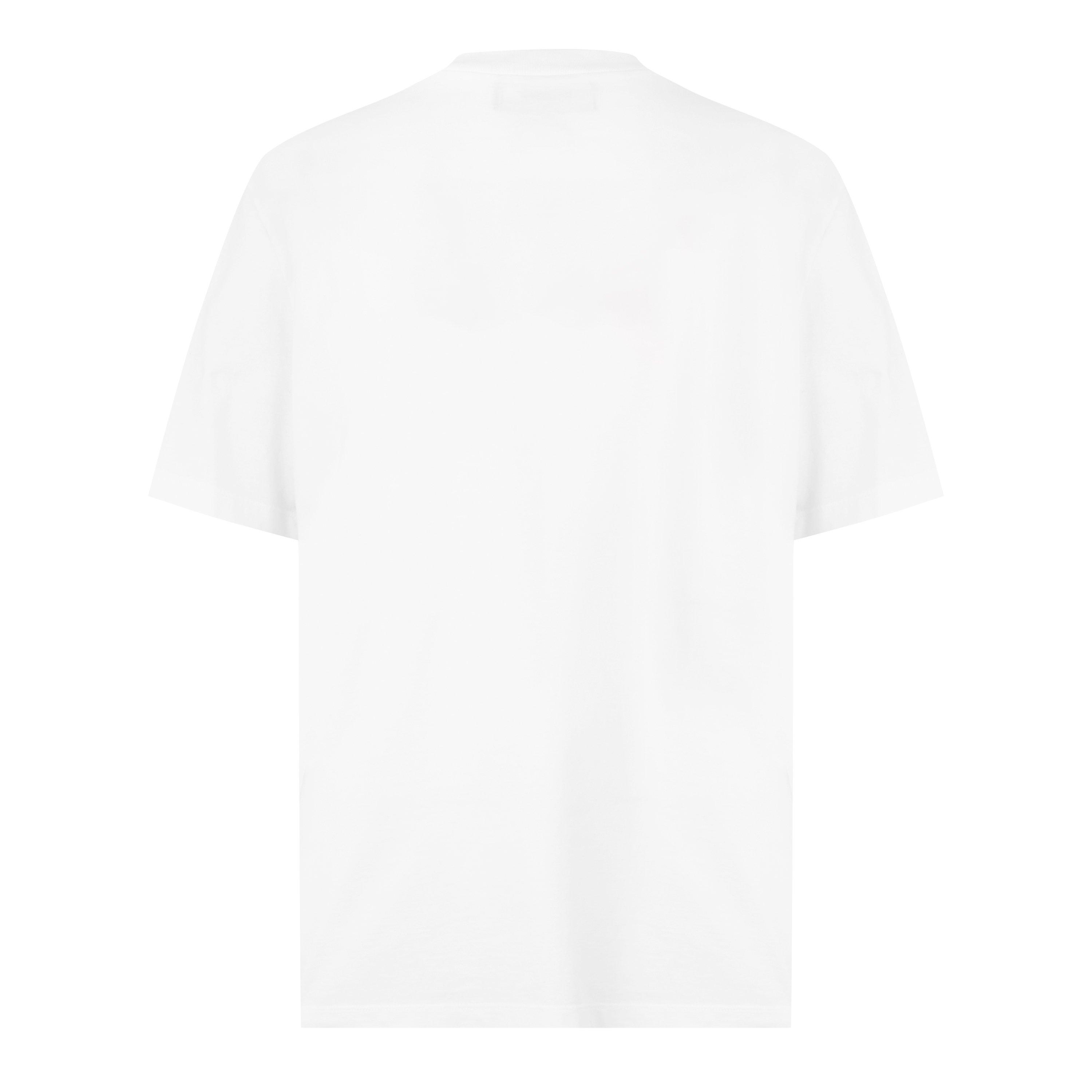 White - DSquared2 - Dsq2 Regular Fit T-Shirt - 2