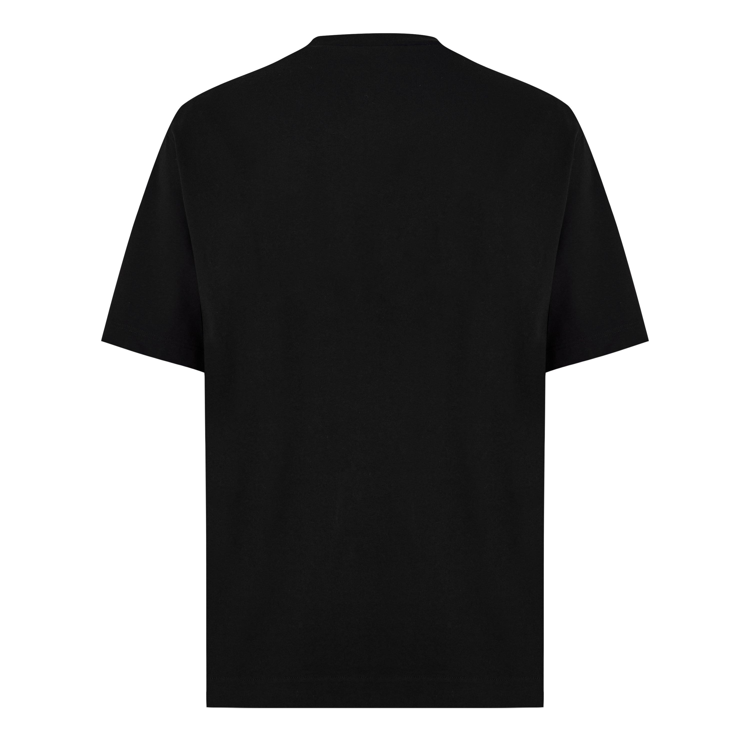 Black - DSquared2 - Dsq2 Regular Fit T-Shirt - 2