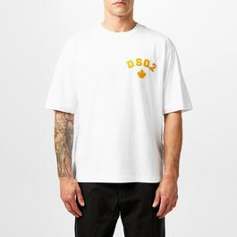 DSquared2 Logo Flag T Shirt