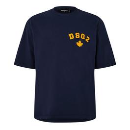 DSquared2 Logo Flag T-Shirt
