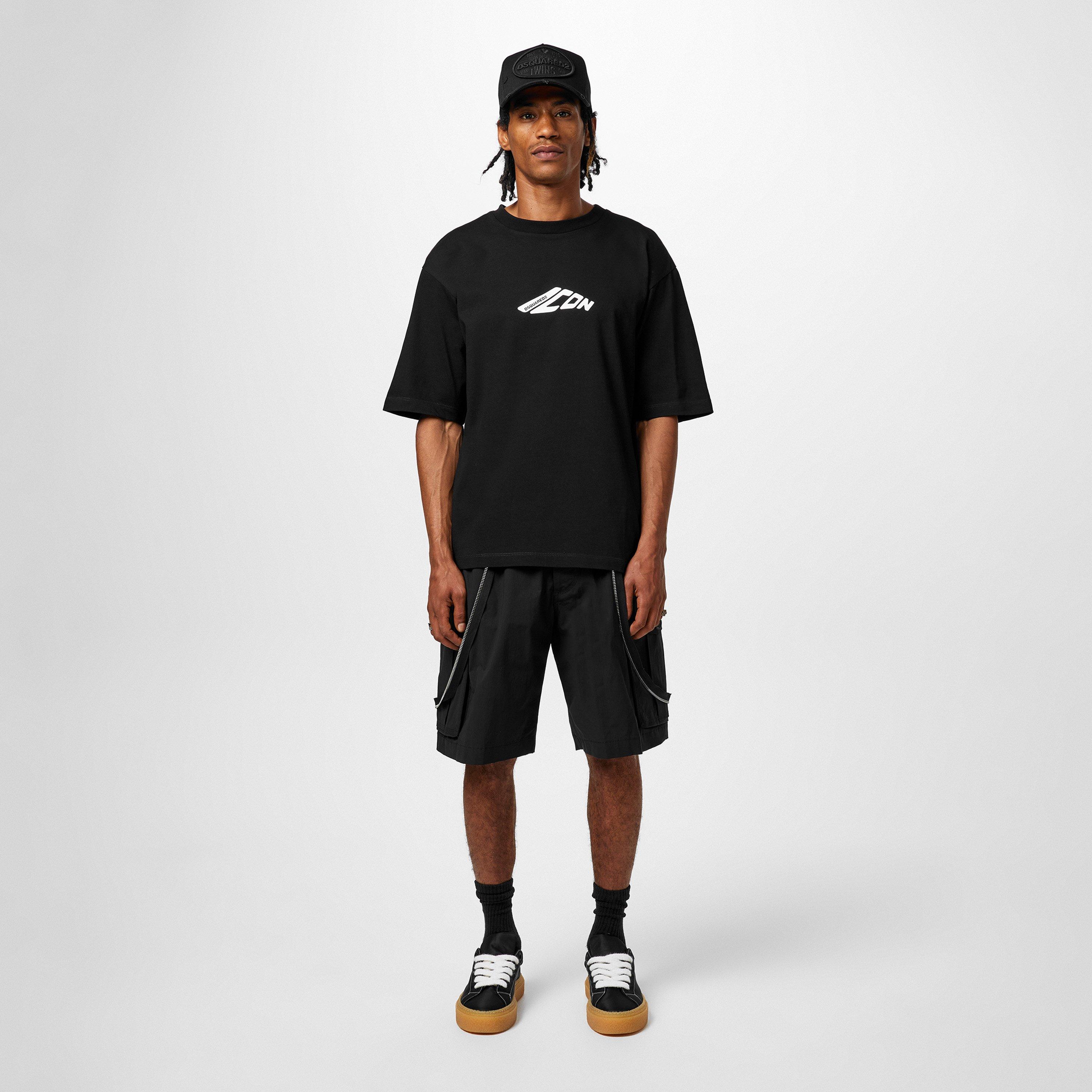 Black - DSquared2 - New Icon T-Shirt - 6