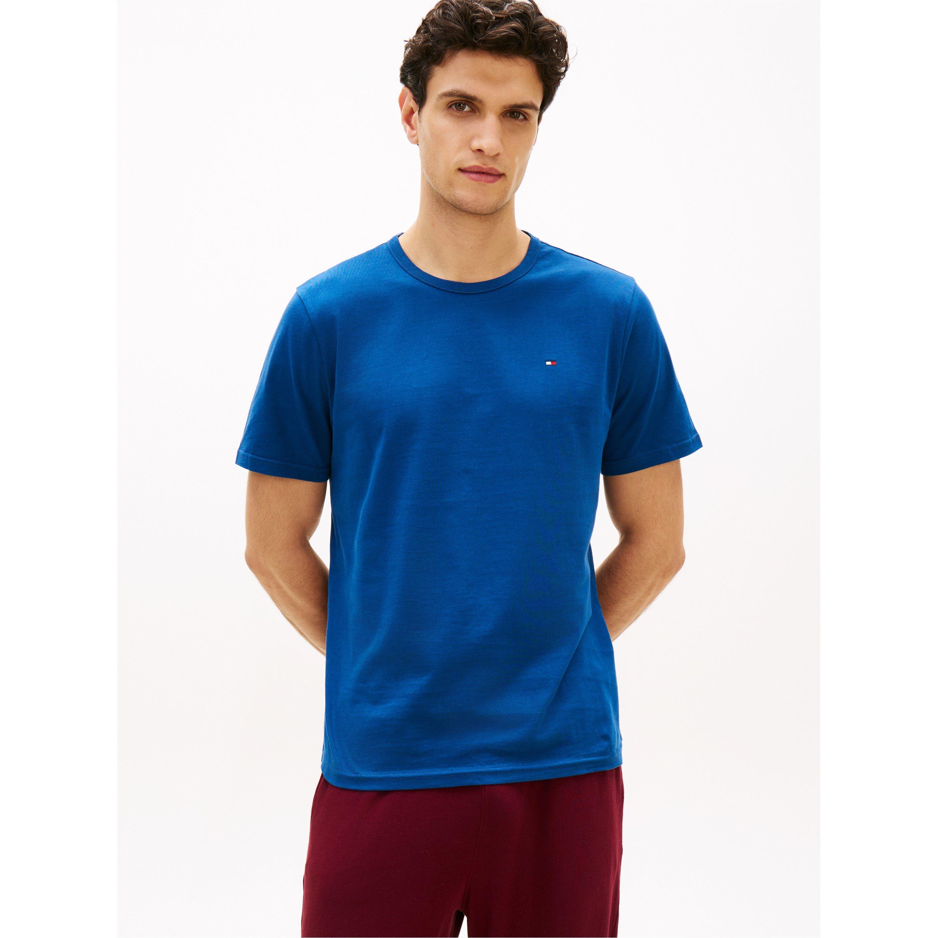 Blue/Grey/White - Tommy Hilfiger - 3 Pack Short Sleeve T-Shirts - 2