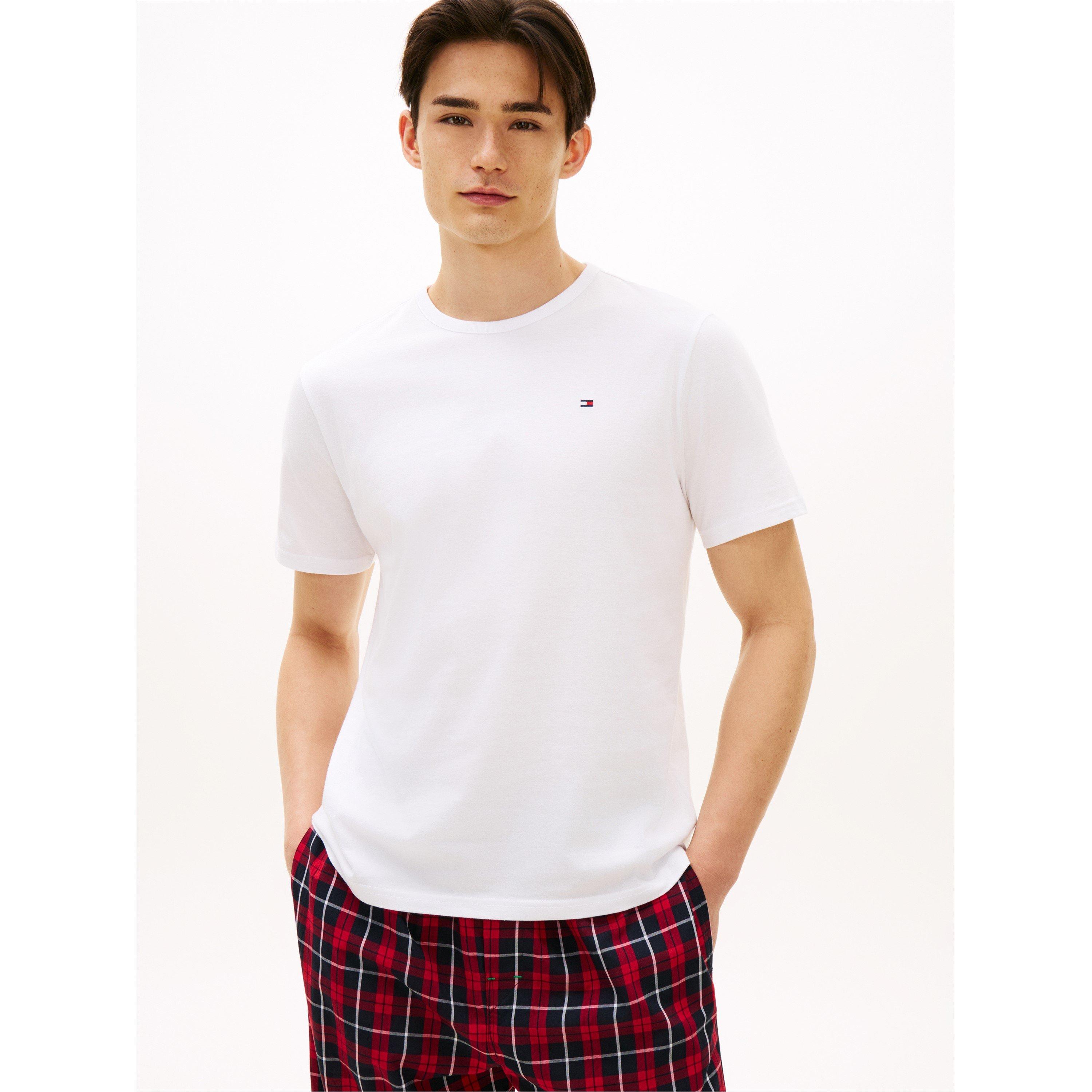 Silvr/Taupe/Wht - Tommy Hilfiger - 3 Pack Short Sleeve T-Shirts - 3