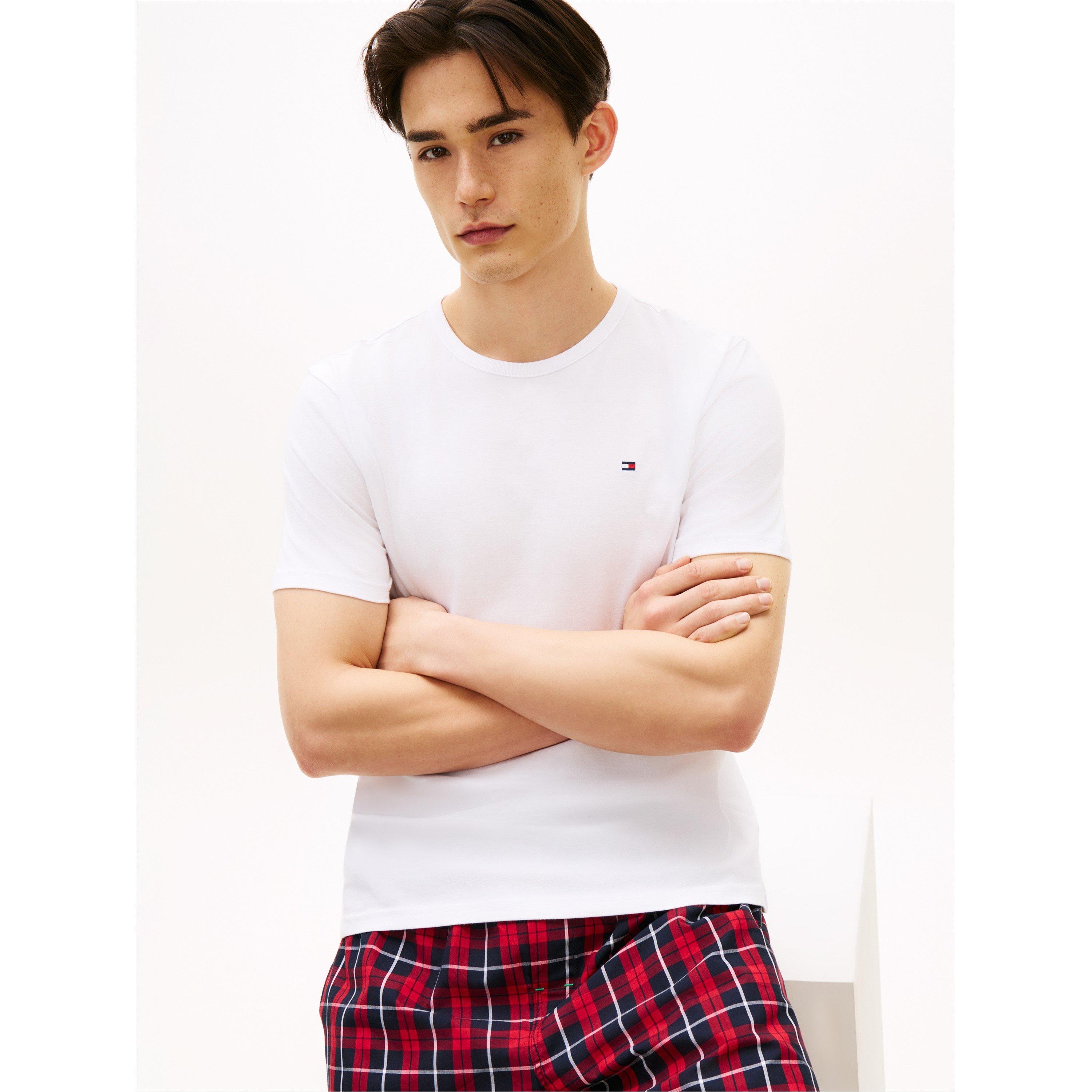 Silvr/Taupe/Wht - Tommy Hilfiger - 3 Pack Short Sleeve T-Shirts - 4