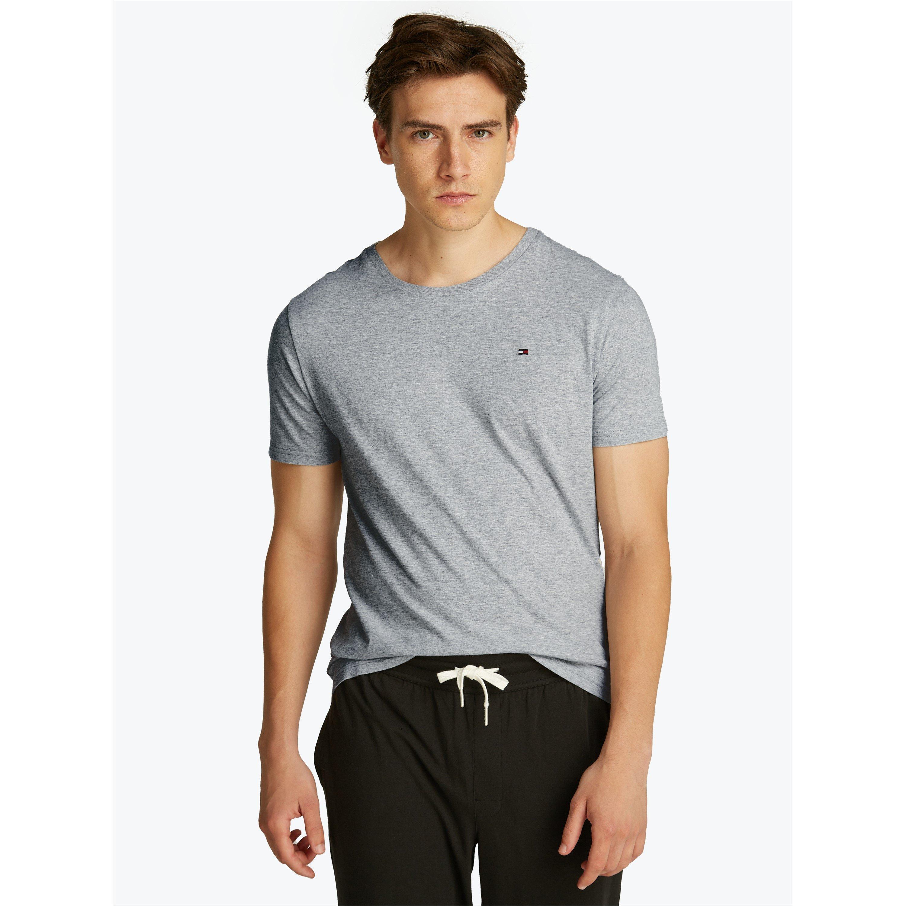 Wht/Blk/Gry - Tommy Hilfiger - 3 Pack Short Sleeve T-Shirt - 2