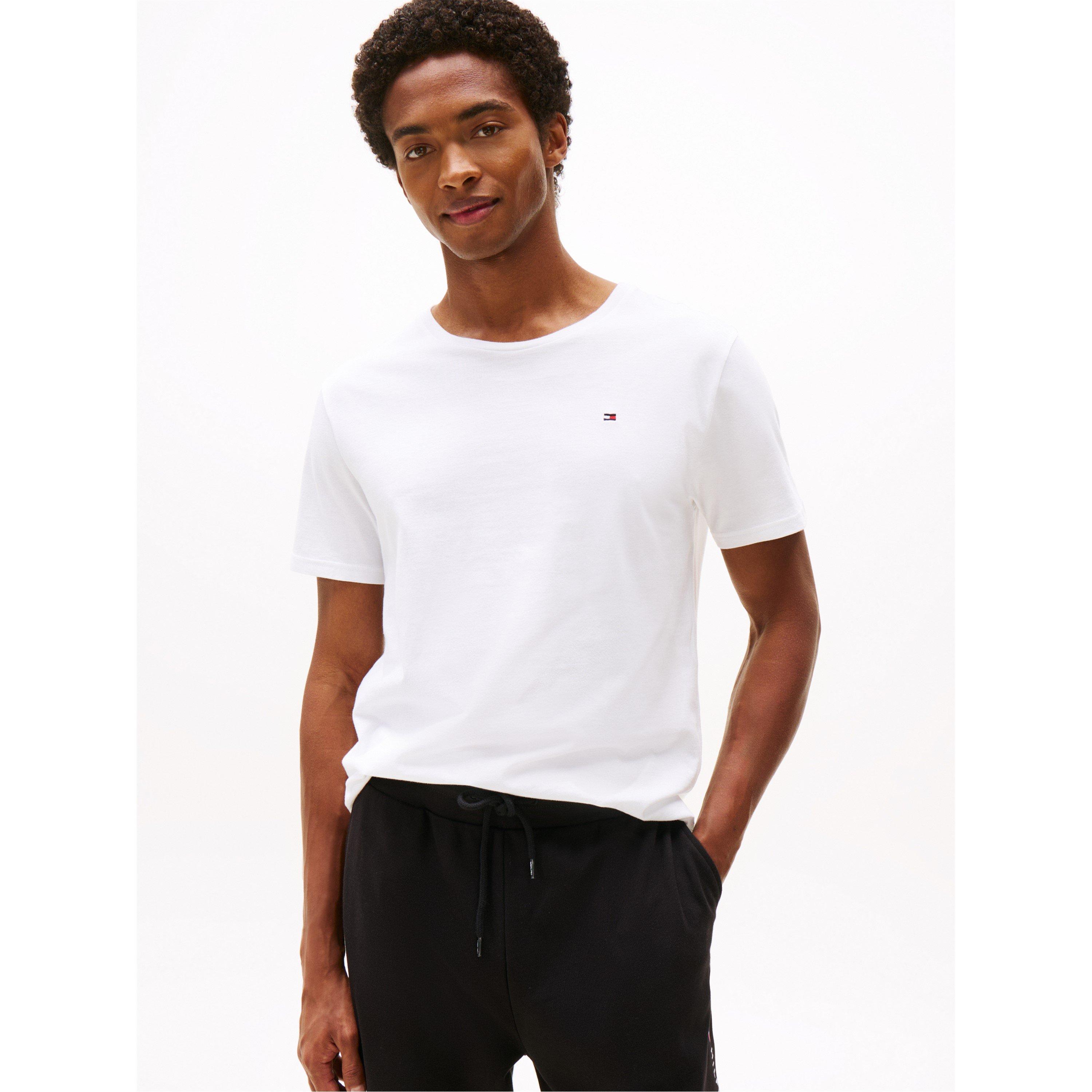 Wht/Blk/Gry - Tommy Hilfiger - 3 Pack Short Sleeve T-Shirt - 11