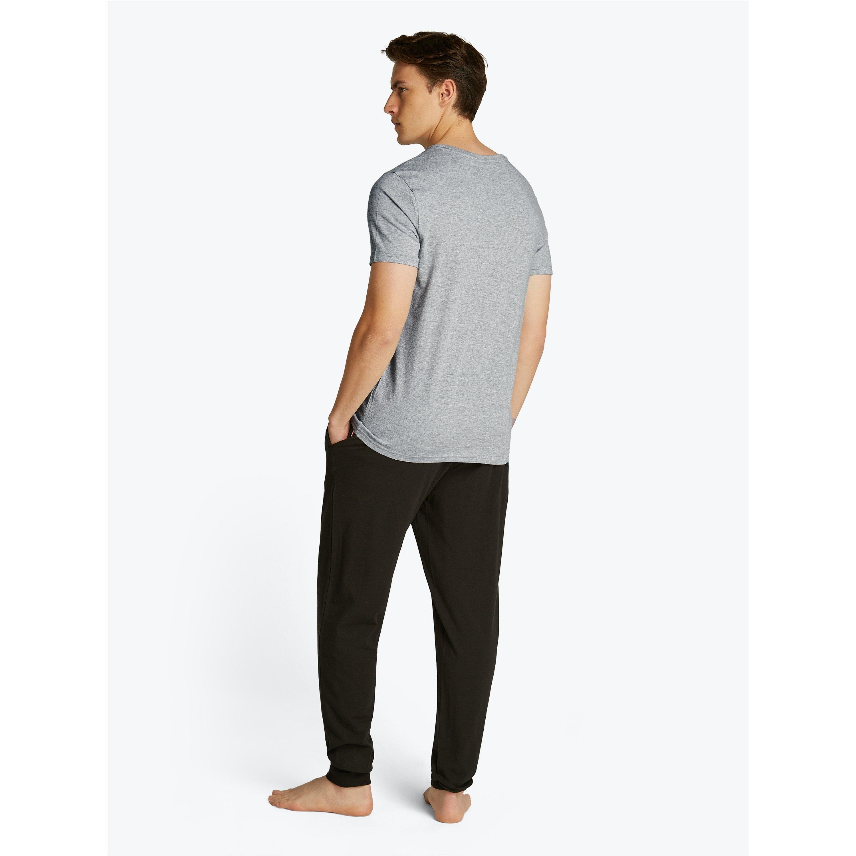 Wht/Blk/Gry - Tommy Hilfiger - 3 Pack Short Sleeve T-Shirt - 5