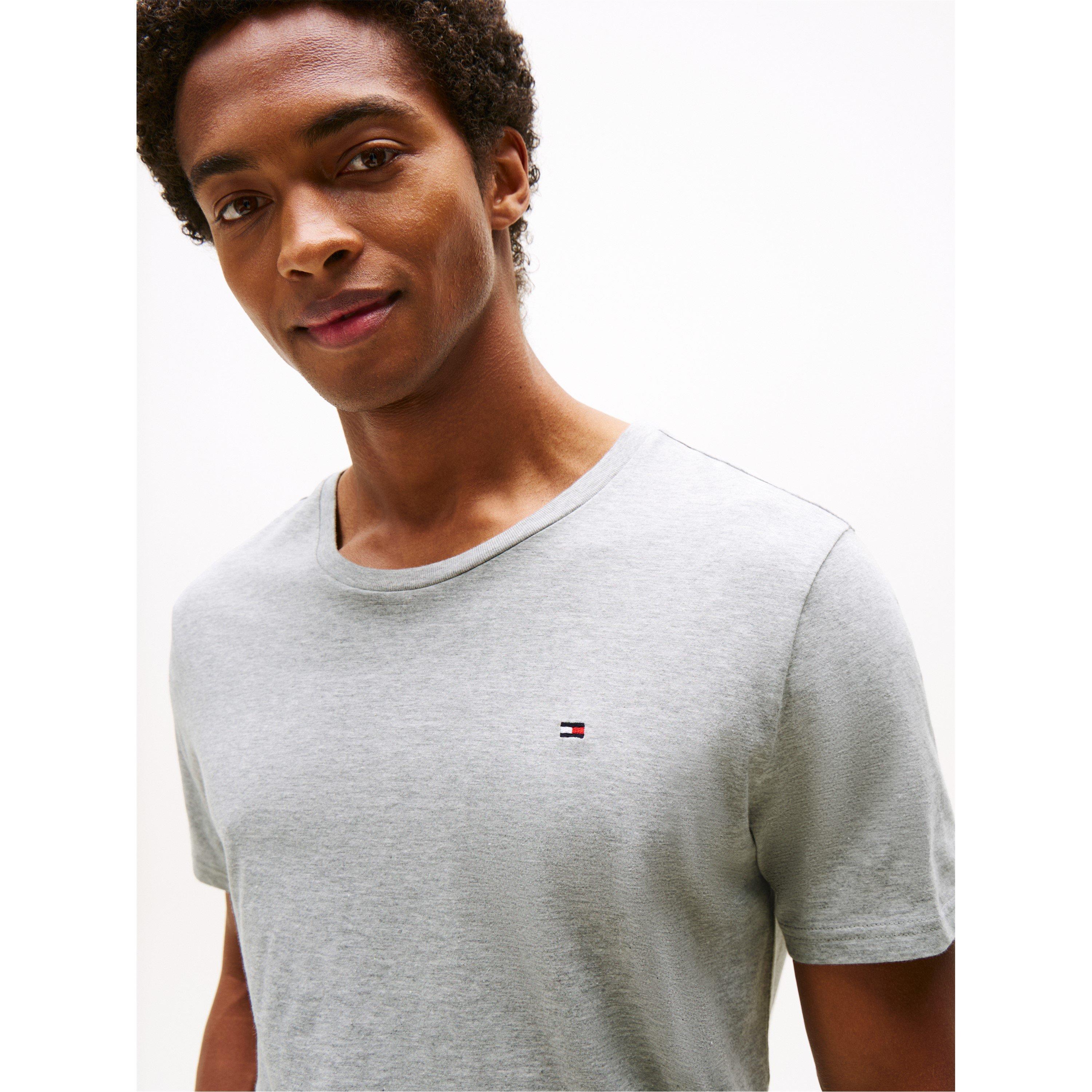 Wht/Blk/Gry - Tommy Hilfiger - 3 Pack Short Sleeve T-Shirt - 6