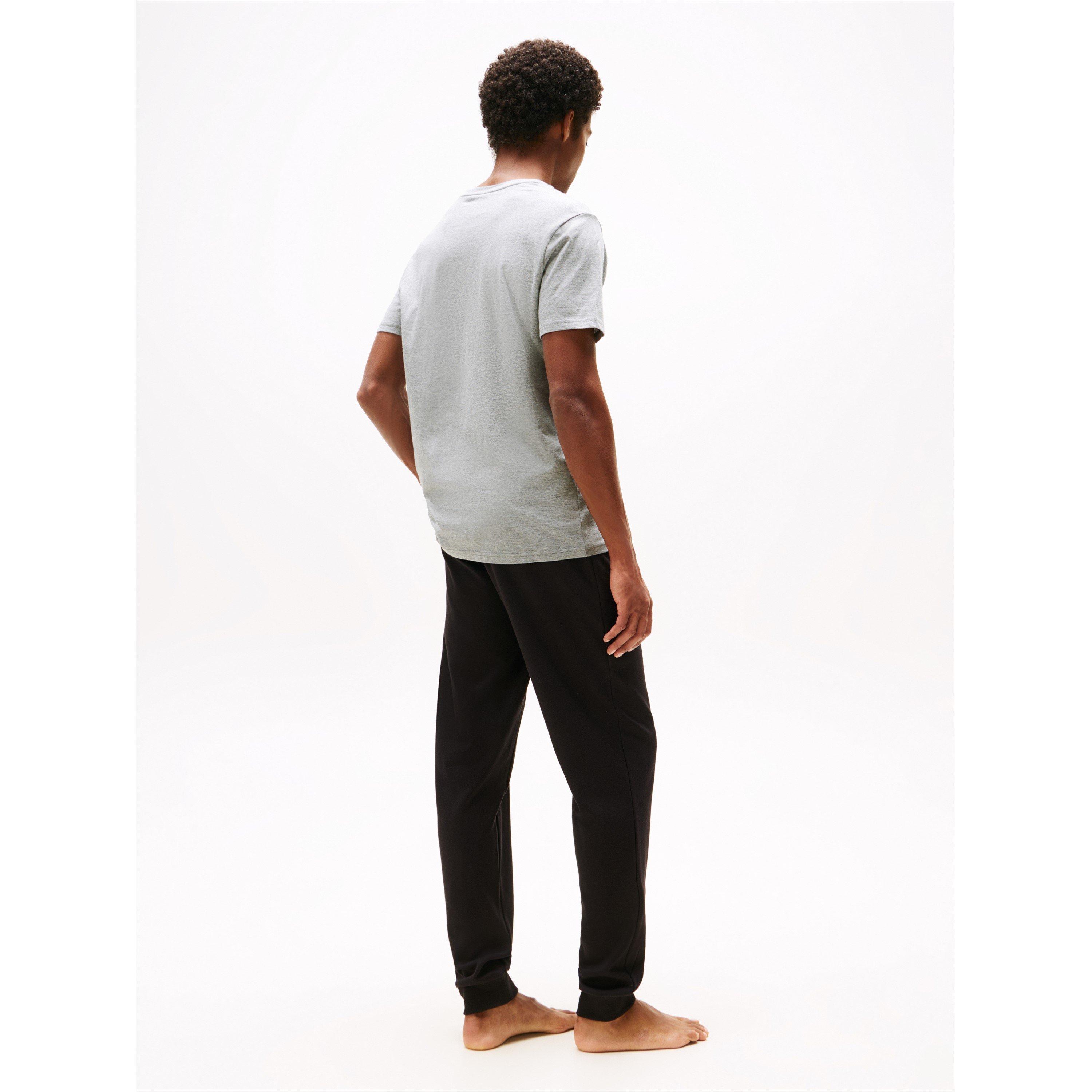 Wht/Blk/Gry - Tommy Hilfiger - 3 Pack Short Sleeve T-Shirt - 9