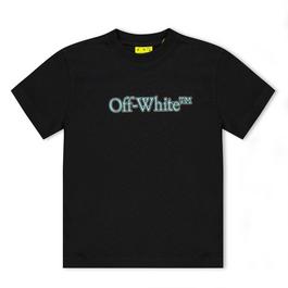 Off White Big Bookish T Shirt Juniors