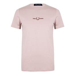 Fred Perry Embroidered Logo T Shirt