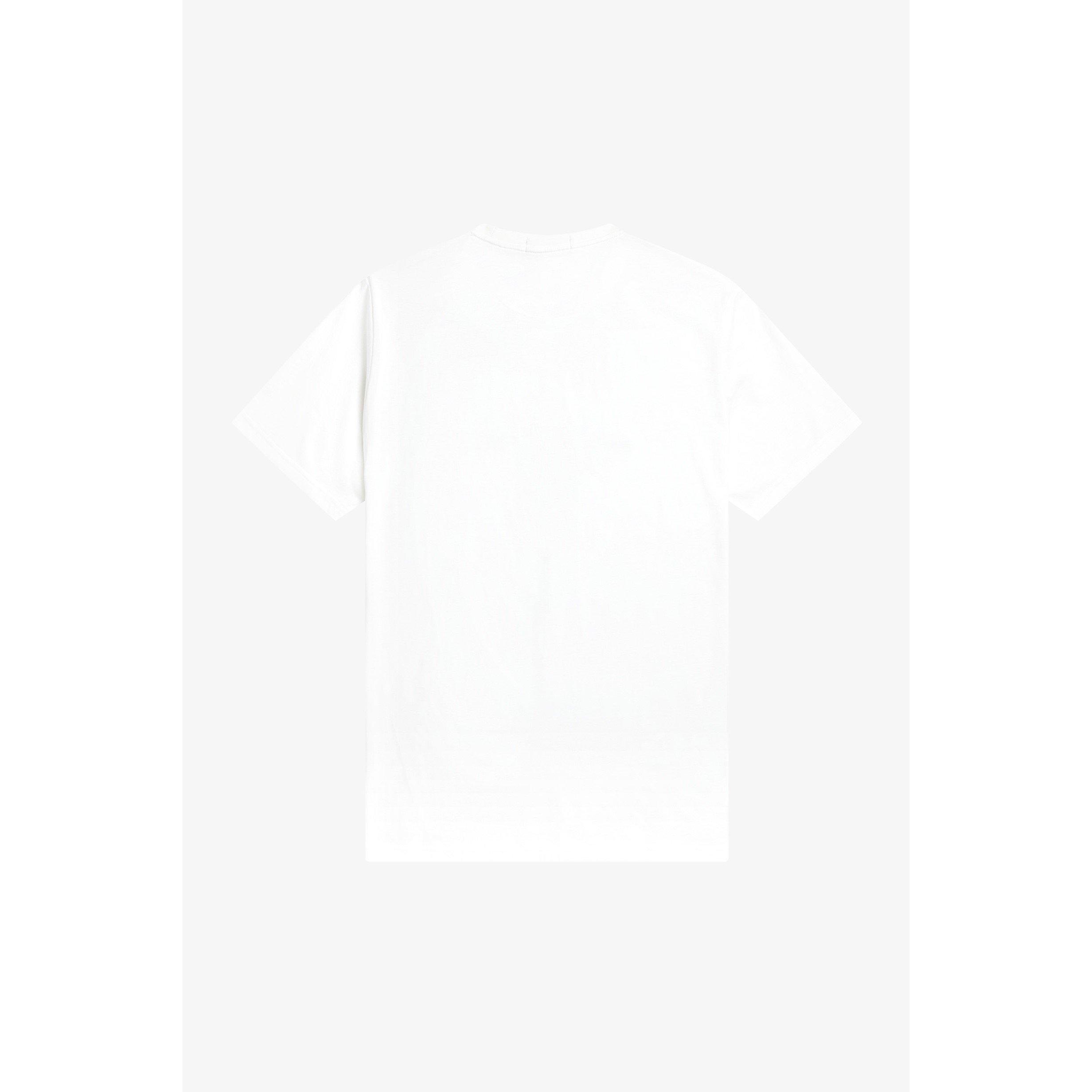 White 100 - Fred Perry - Logo T Shirt - 2