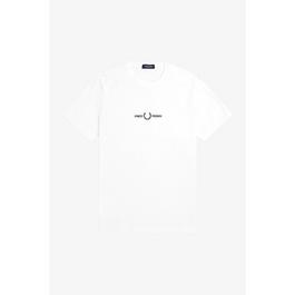 Fred Perry Embroidered Logo T Shirt