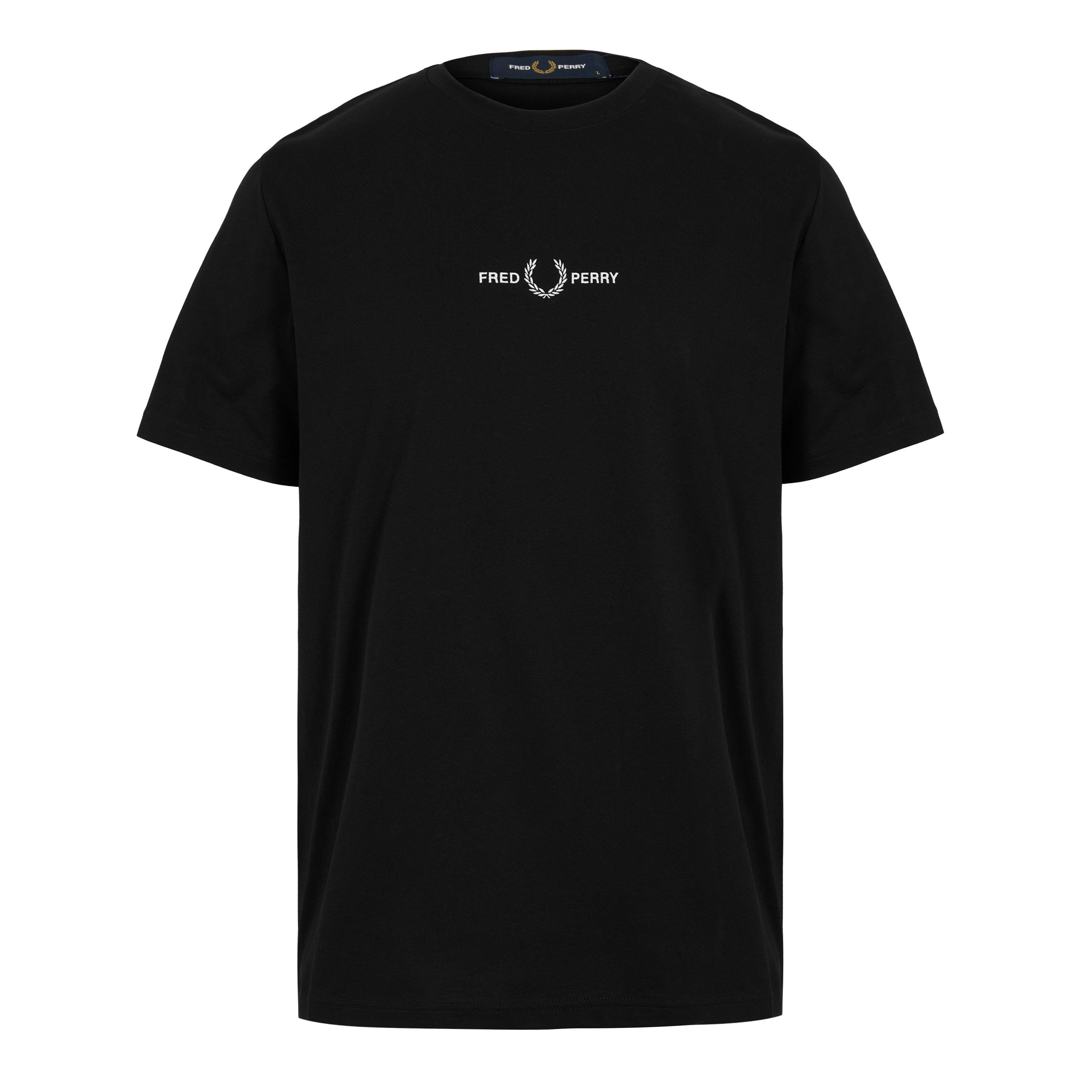 Fred Perry Embroidered Logo T Shirt