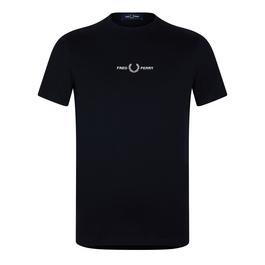 Fred Perry Embroidered Logo T Shirt