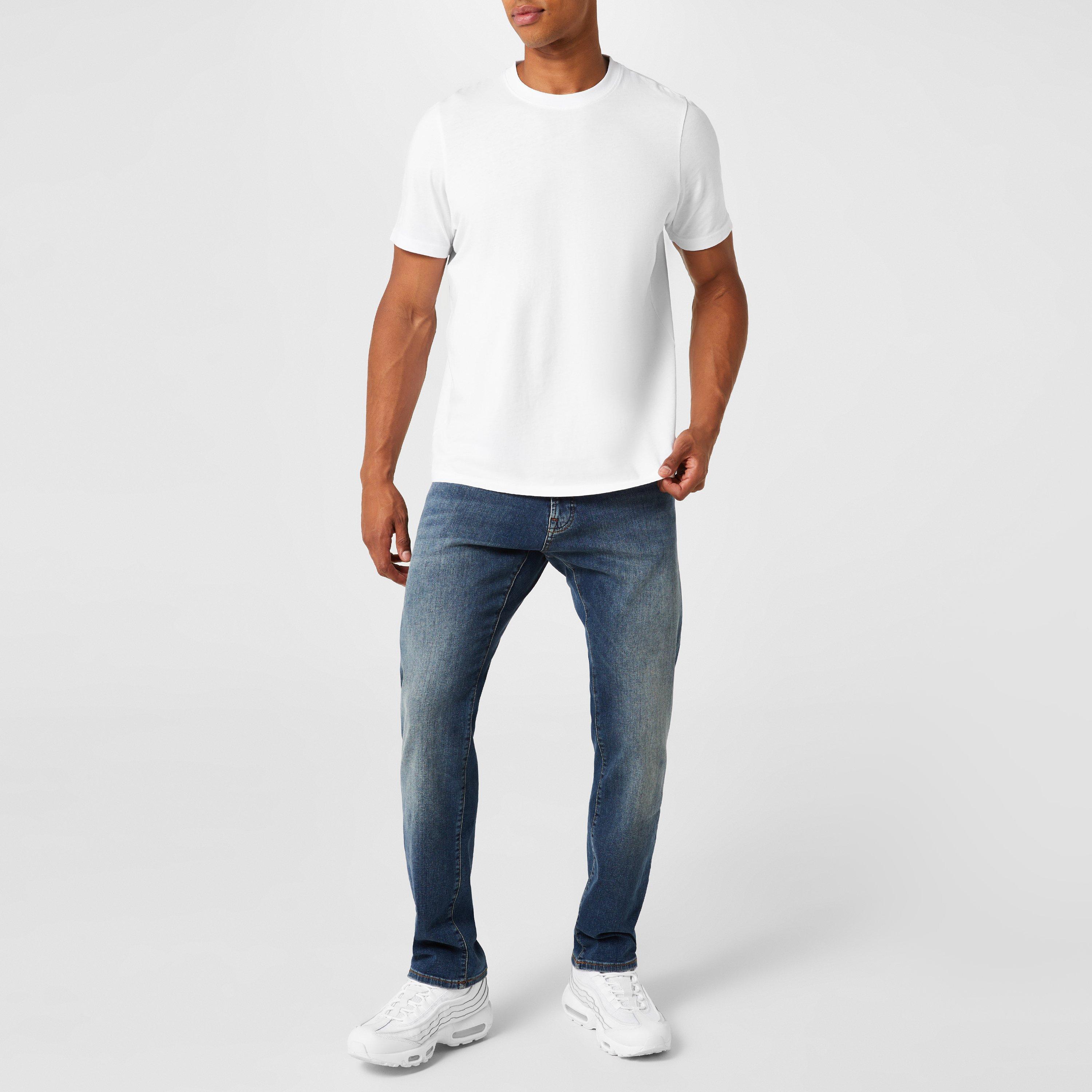 White - Donnay - 3 Pack T Shirts Mens - 6
