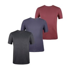 Donnay 3 Pack T Shirts Mens