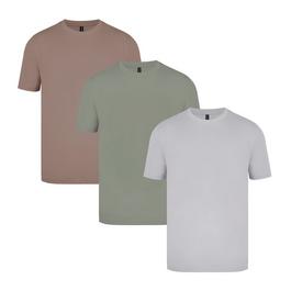 Donnay 3 Pack T Shirts Mens