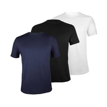 Donnay 3 New Stack Logo T Shirt