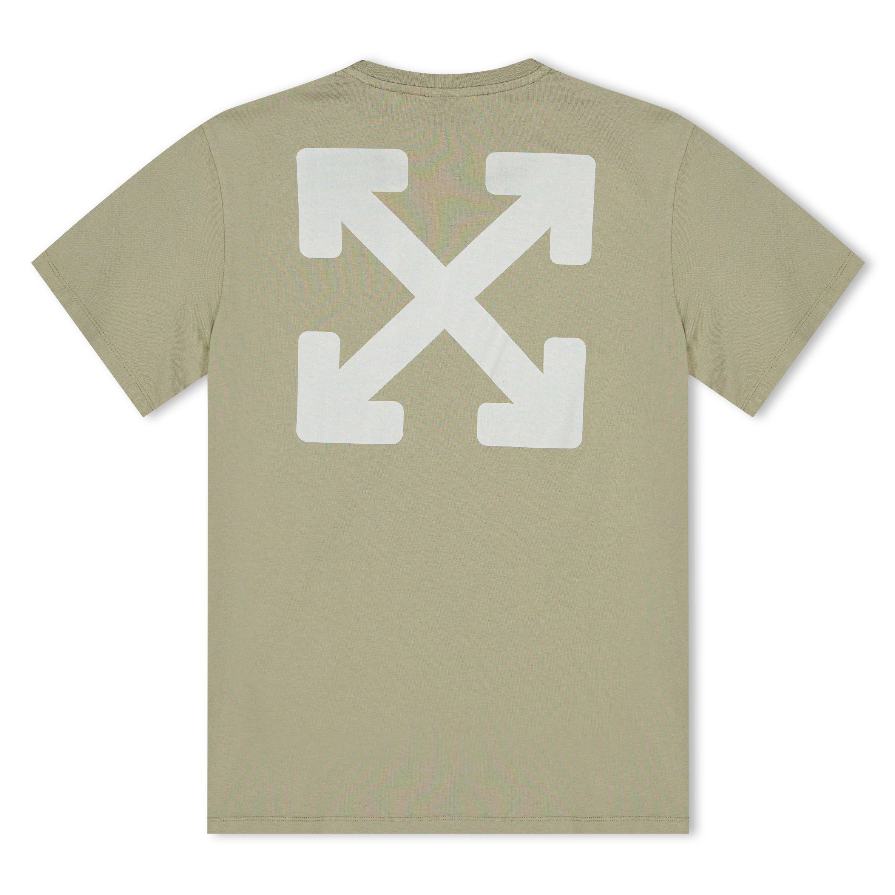 Beige 6305 - Off White - Unisex Logo Garment Dyed T-Shirt - 2