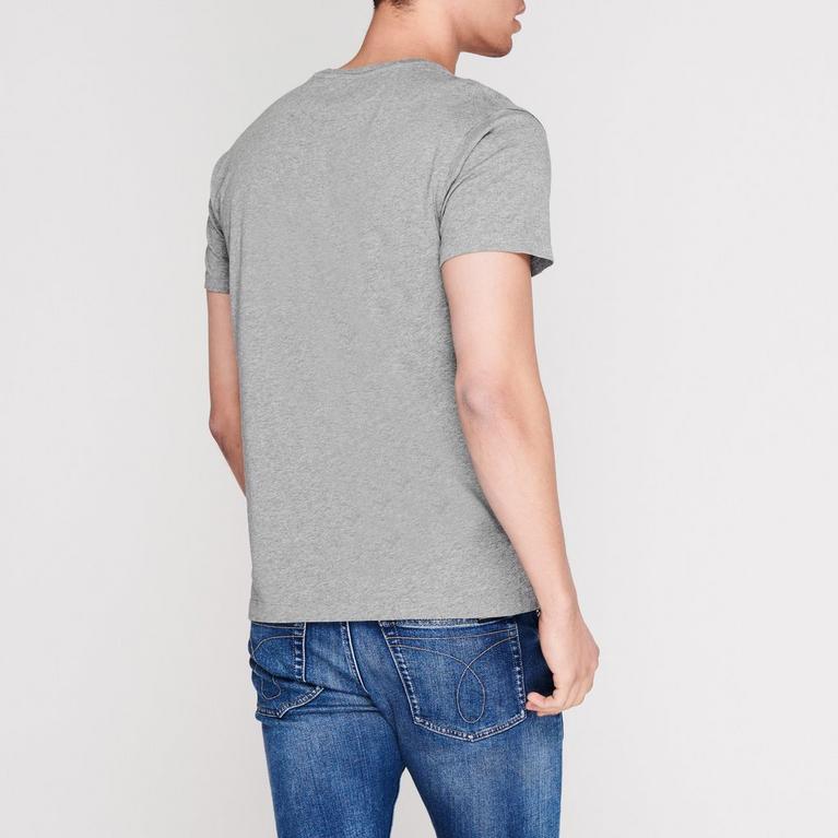 Grey Marl933 - Hackett - Classic Logo T-Shirt - 3