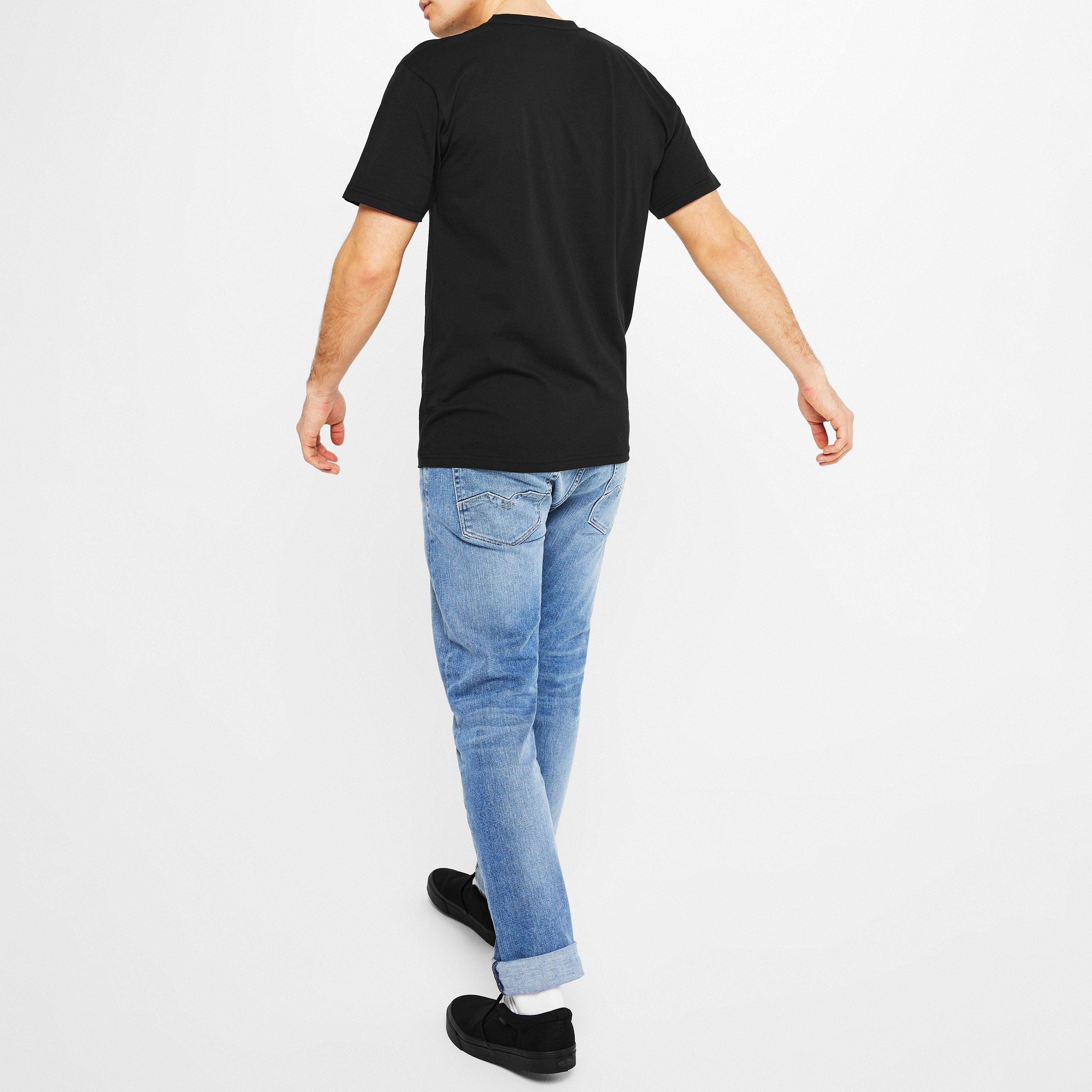 Black-White - Vans - Off The Wall Board T-Shirt - 4