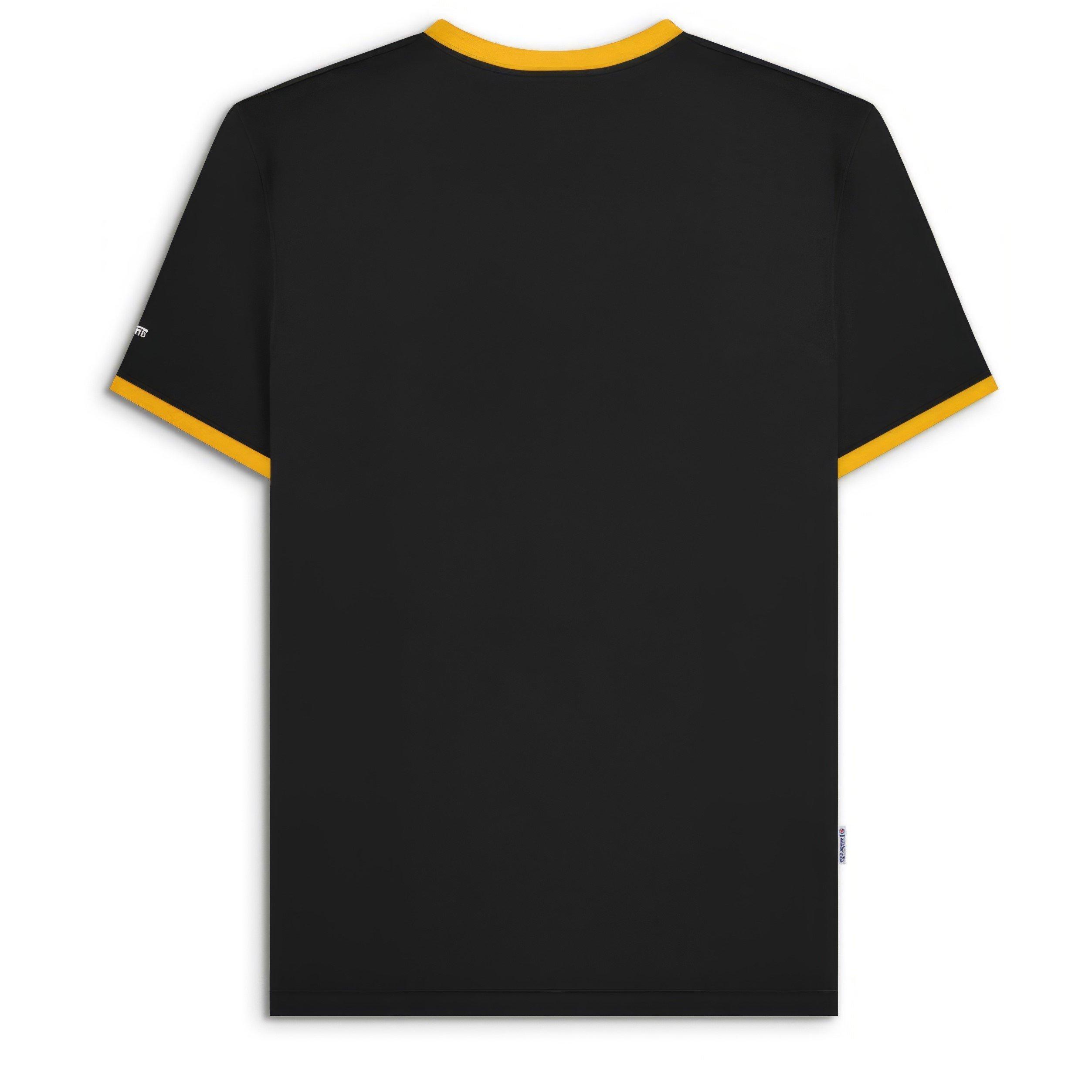 Black/Gold - Lambretta - Ringer Tee - 2