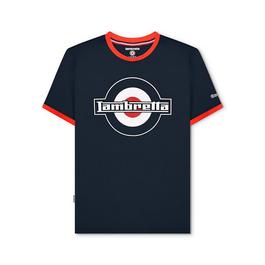 Lambretta Logo Ringer Tee