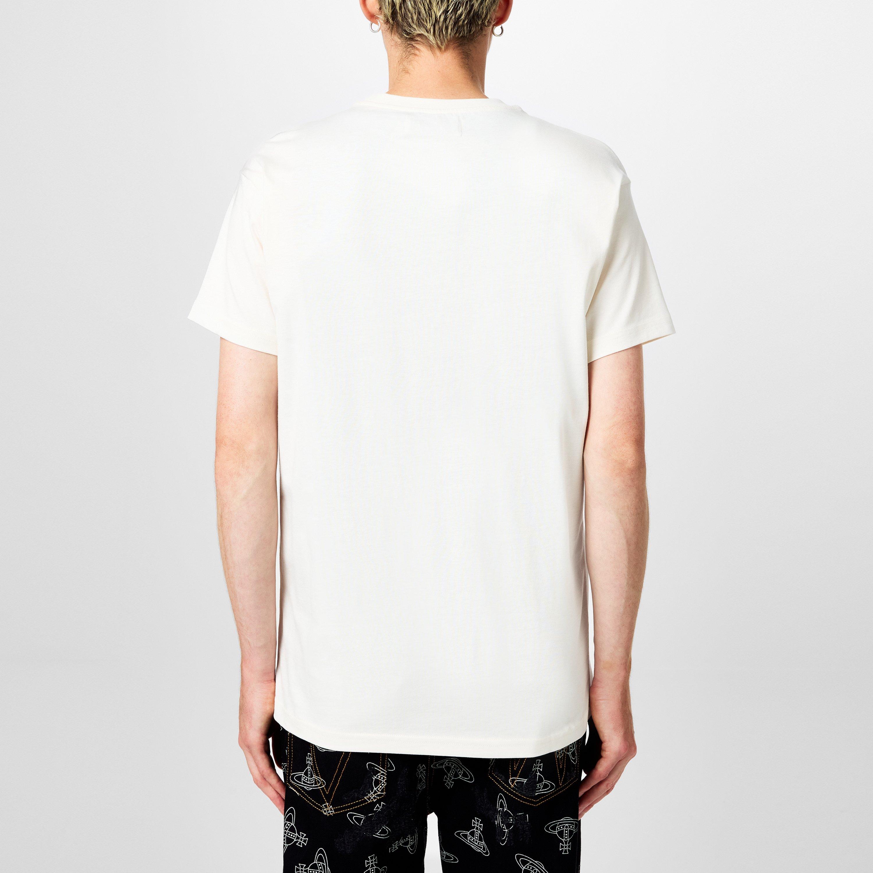 White - Vivienne Westwood - Sunken Orb T-Shirt - 3