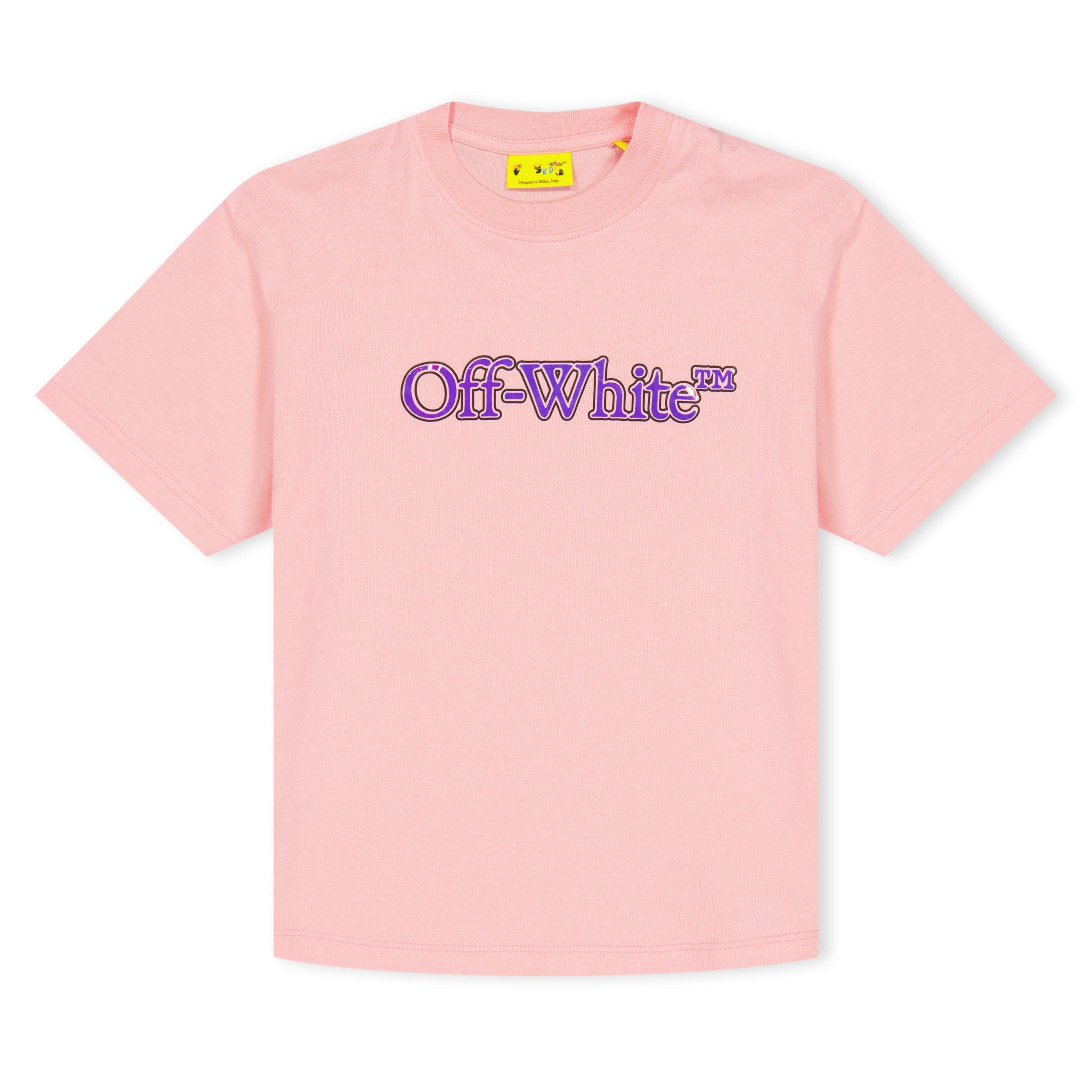 Pink/Silv 3072 - Off White - Kids' Bookish Central T-Shirt - 1
