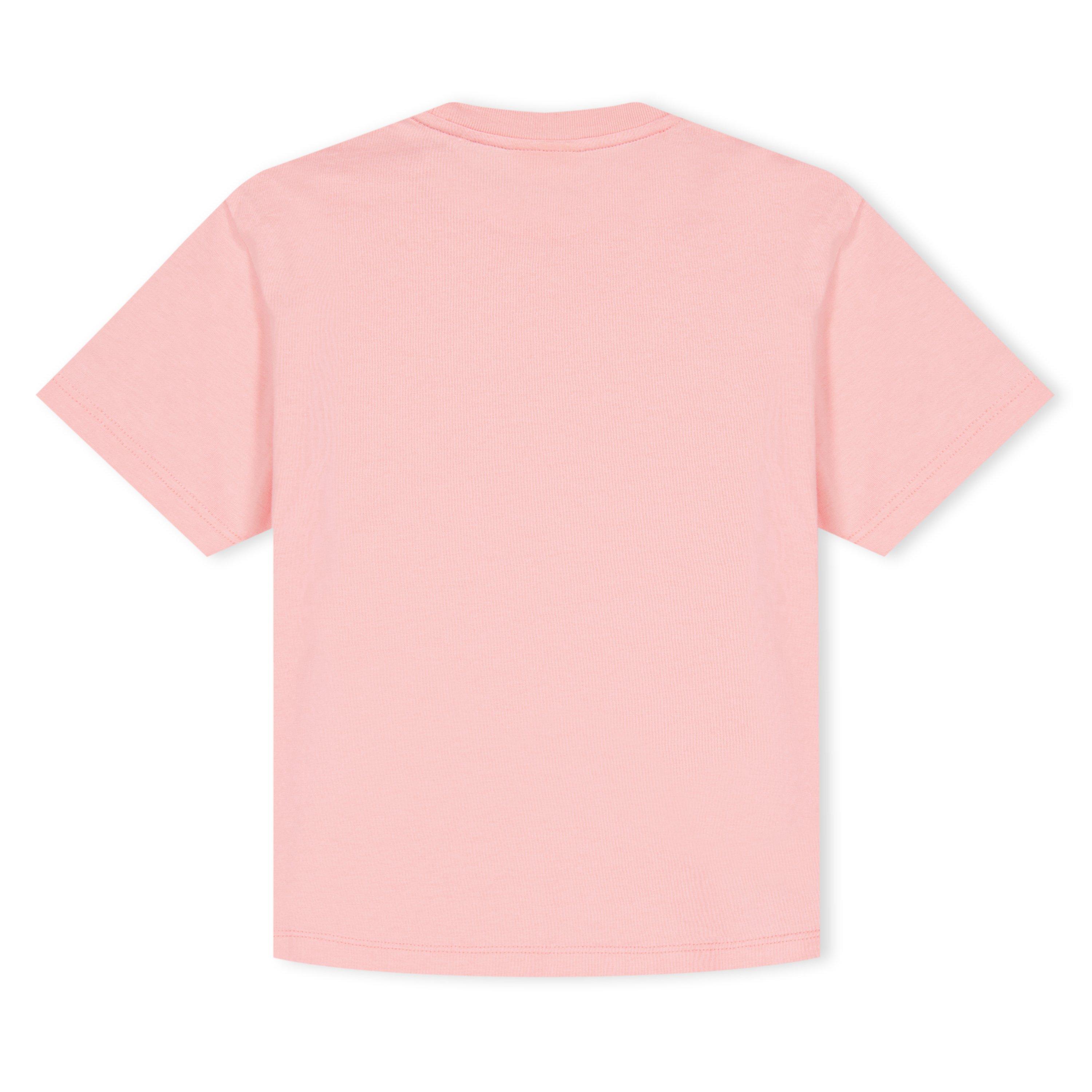 Pink/Silv 3072 - Off White - Kids Bookish Central Logo Print T-Shirt - 2