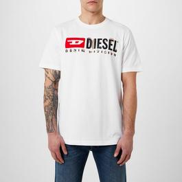 Diesel Distressed Logo T Shirt