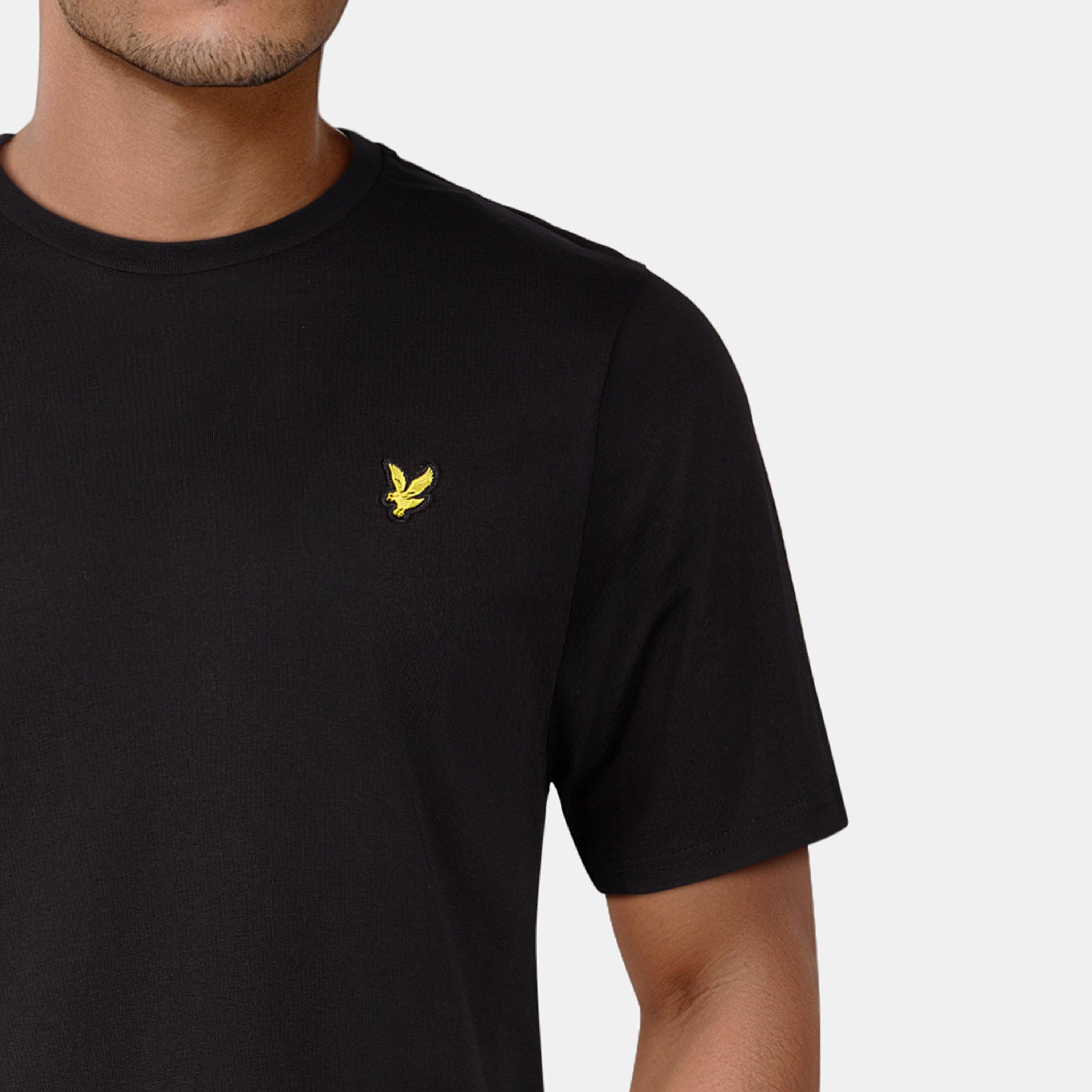 Jet Black Z865 - Lyle and Scott - Basic Logo T Shirt - 5