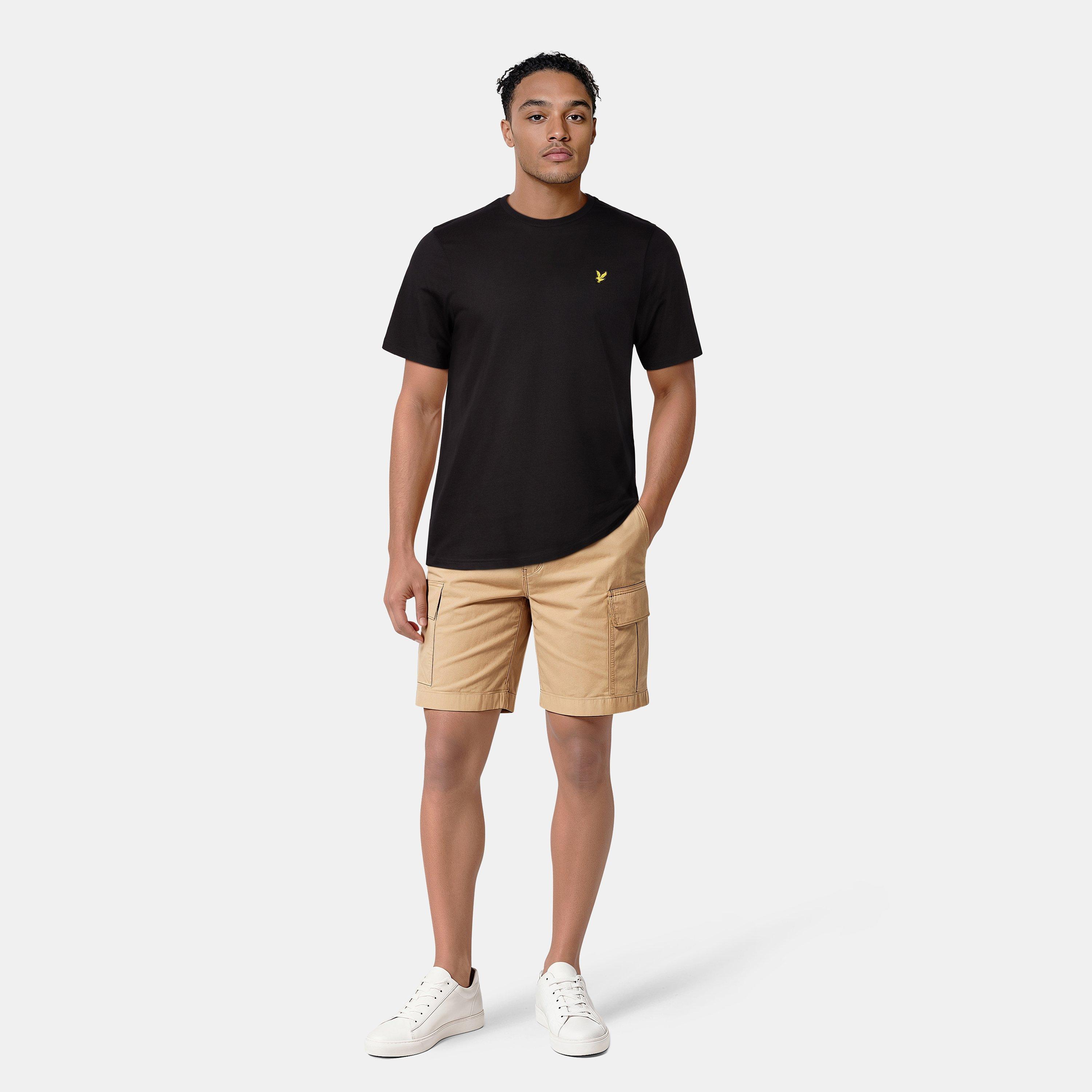 Jet Black Z865 - Lyle and Scott - Basic Logo T Shirt - 6