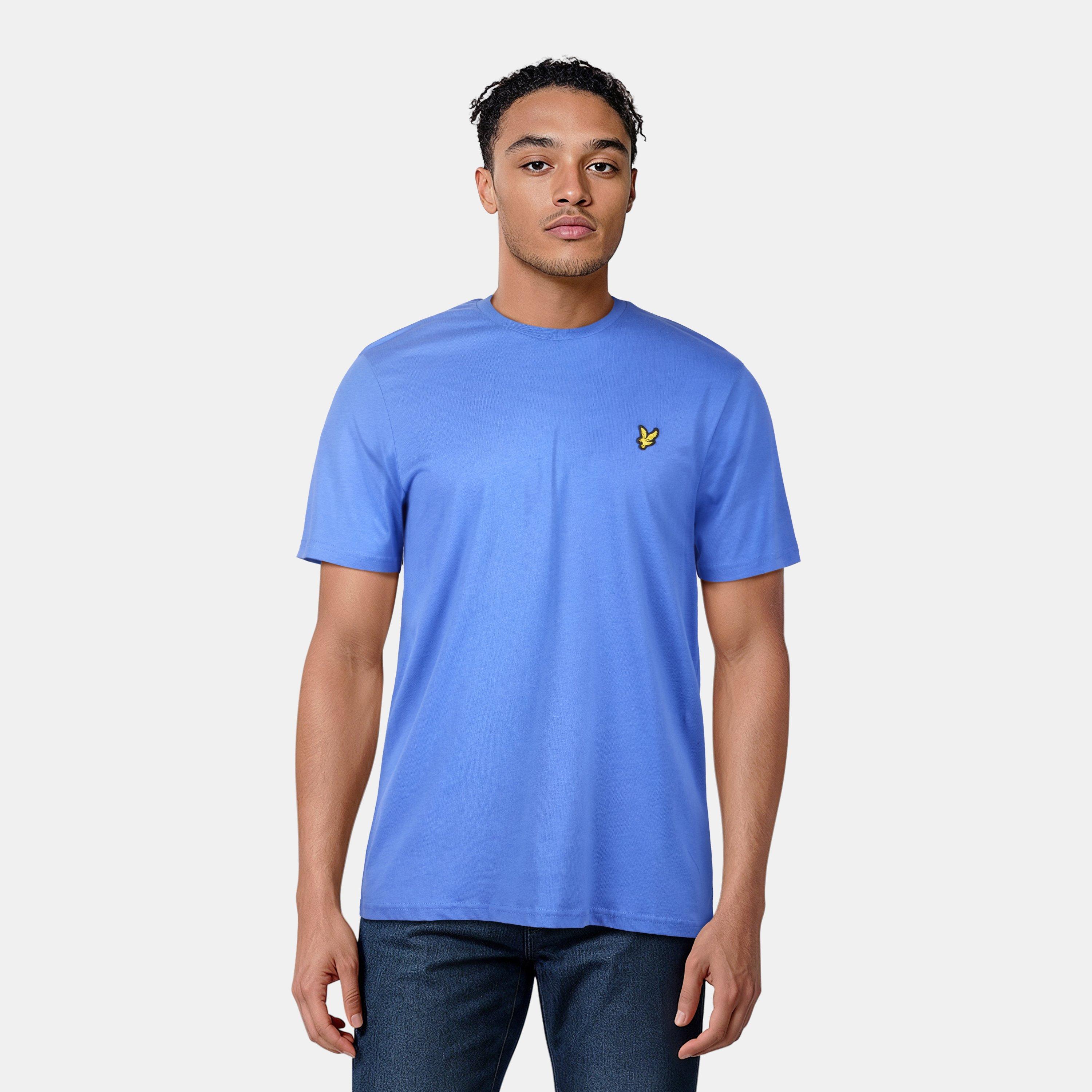 Lot De 3 T-shirts Homme Lyle & Scott - Blanc, Anthracite, Bleu - Taille S