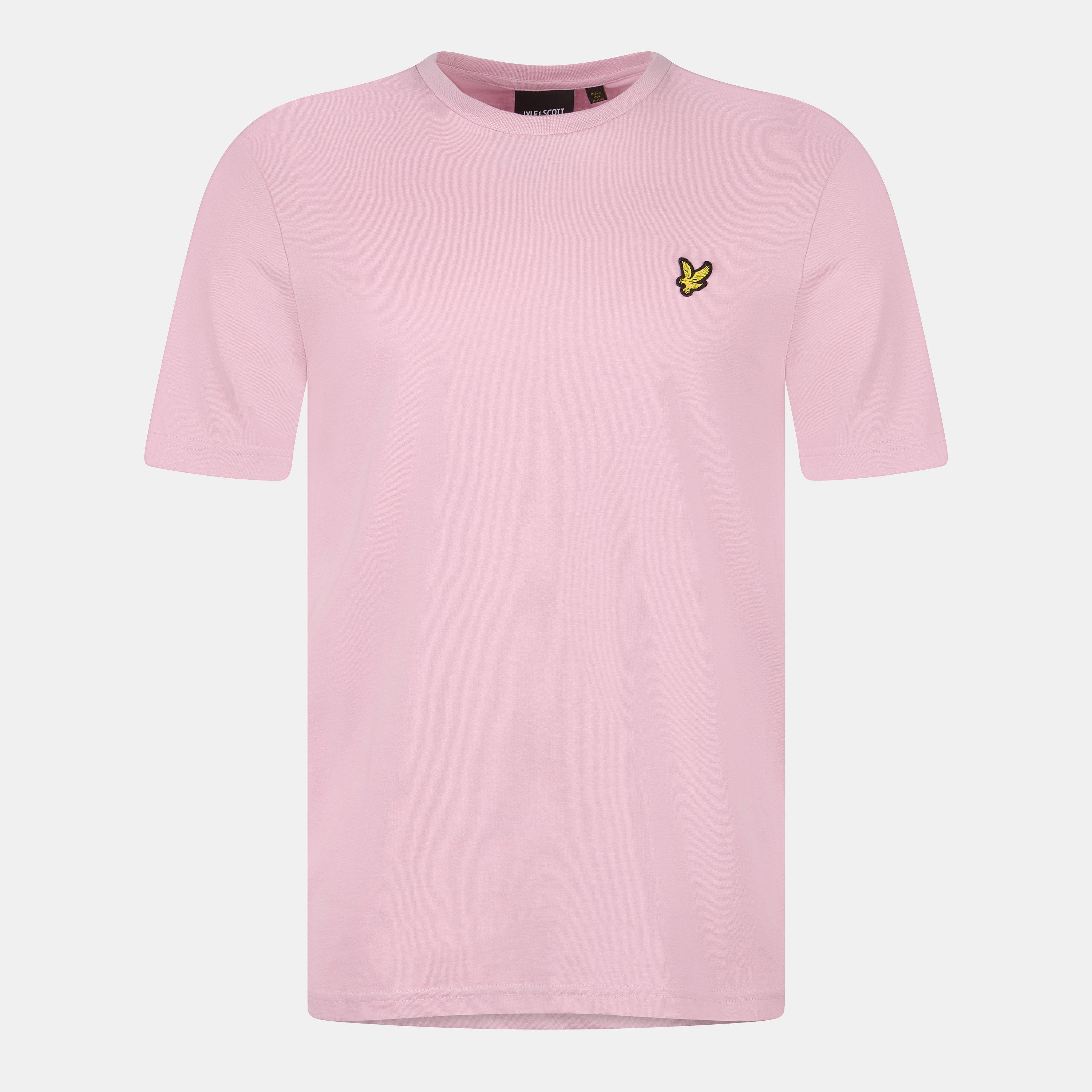 Lyle And Scott Men's Basic Logo T Shirt - Pink Light X574 - M