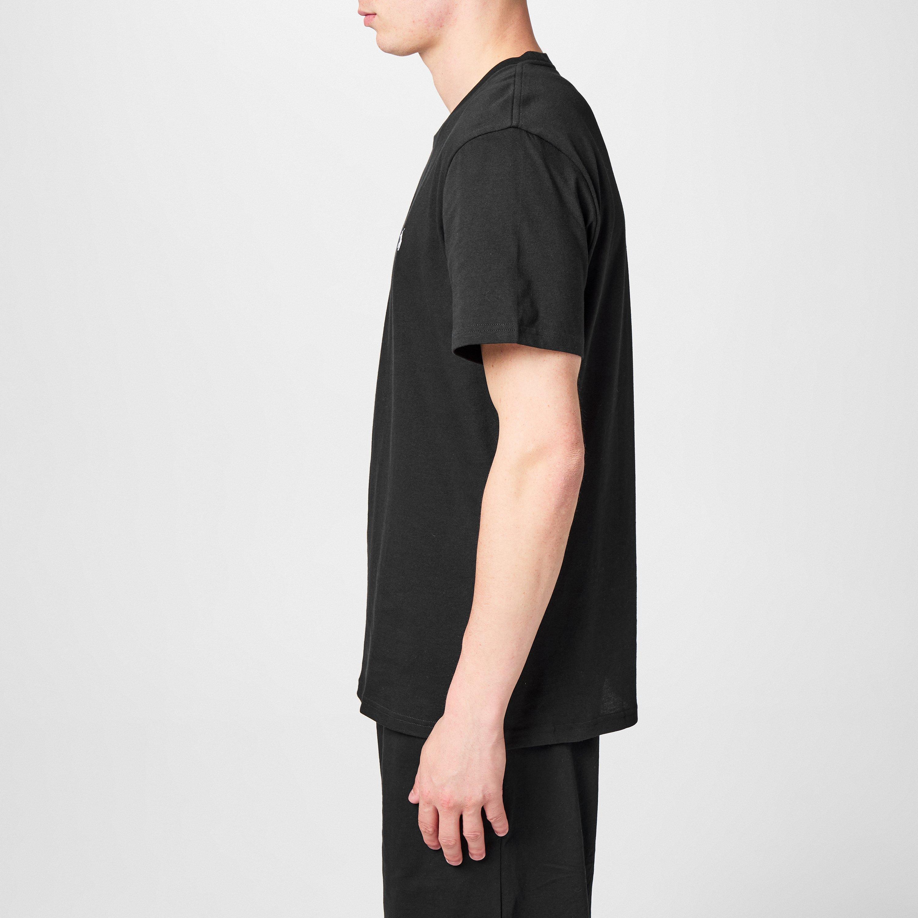 Black/White - Polo Ralph Lauren - Mens Regular Fit Short Sleeve T-Shirt - 5