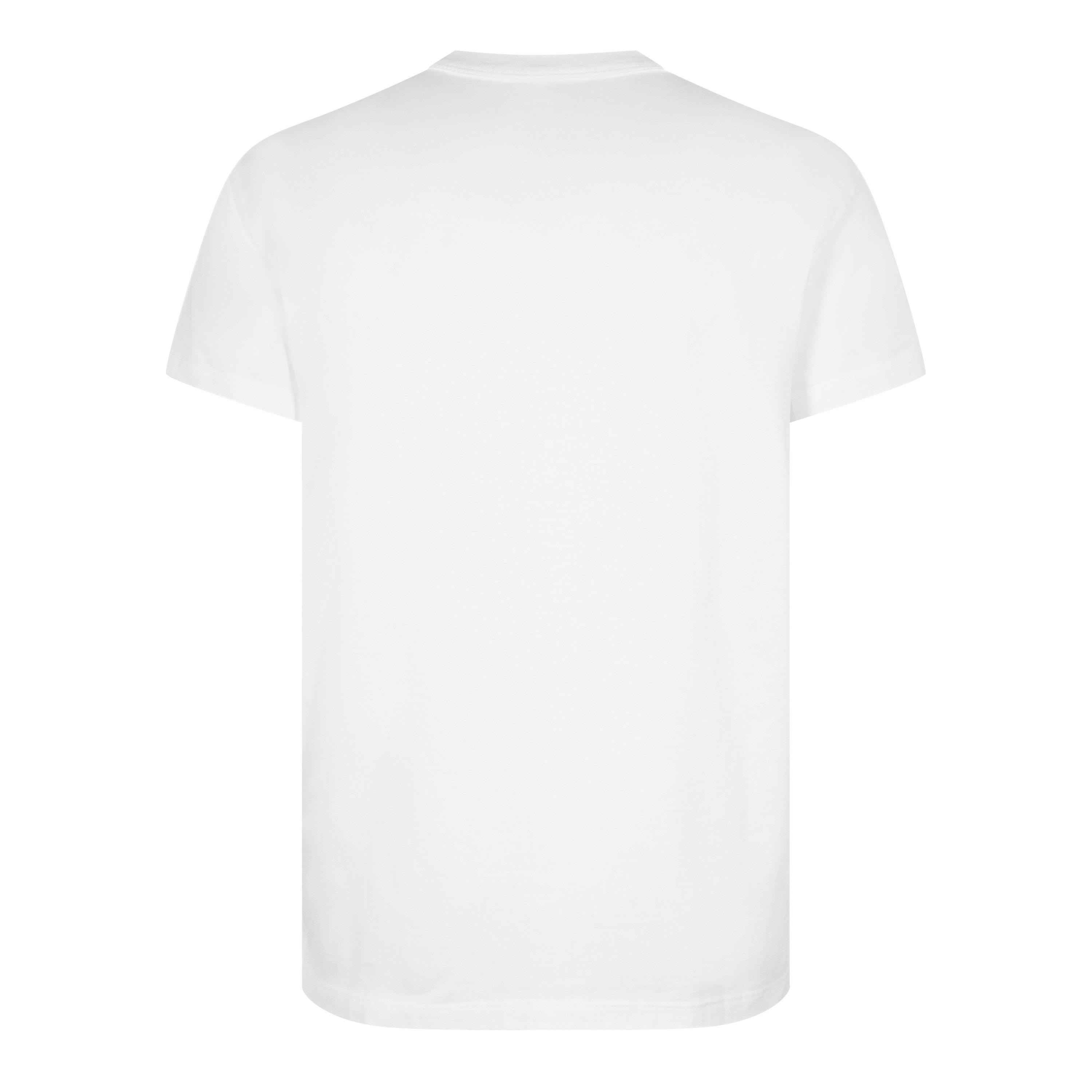 White/Black - Maison Margiela - Distorted Logo T-Shirt - 8