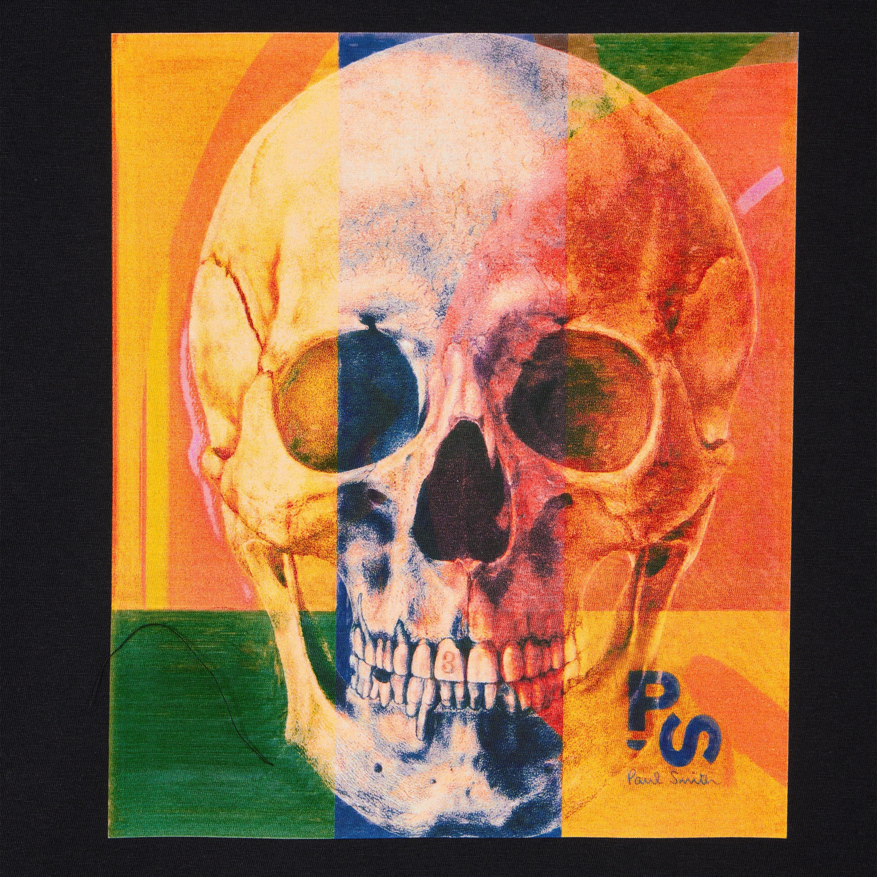 Black 79 - PS Paul Smith - Men's Skull Graphic Print T-Shirt - 5