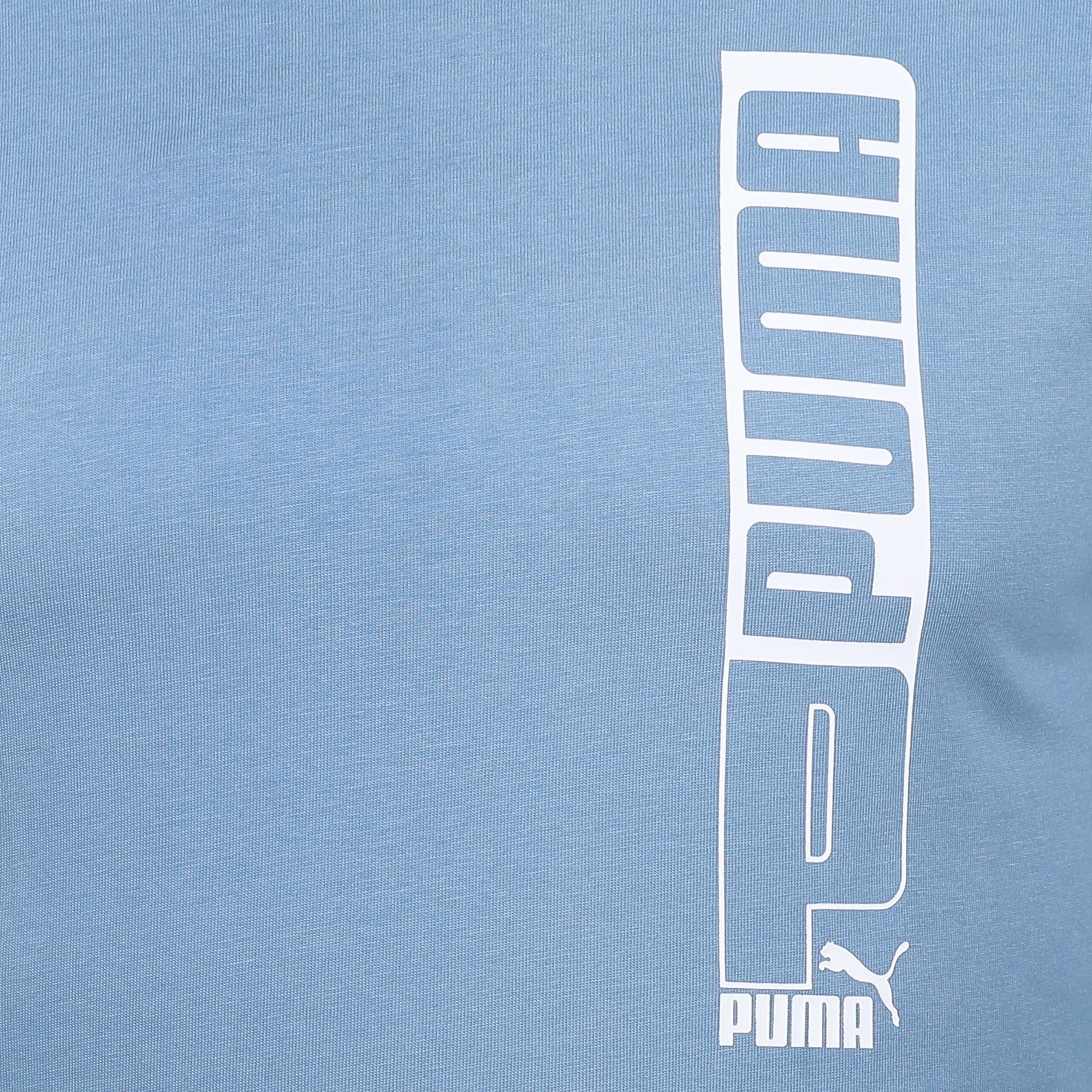 Zen Blue - Puma - Graphic L/S Tee Sn00 - 2