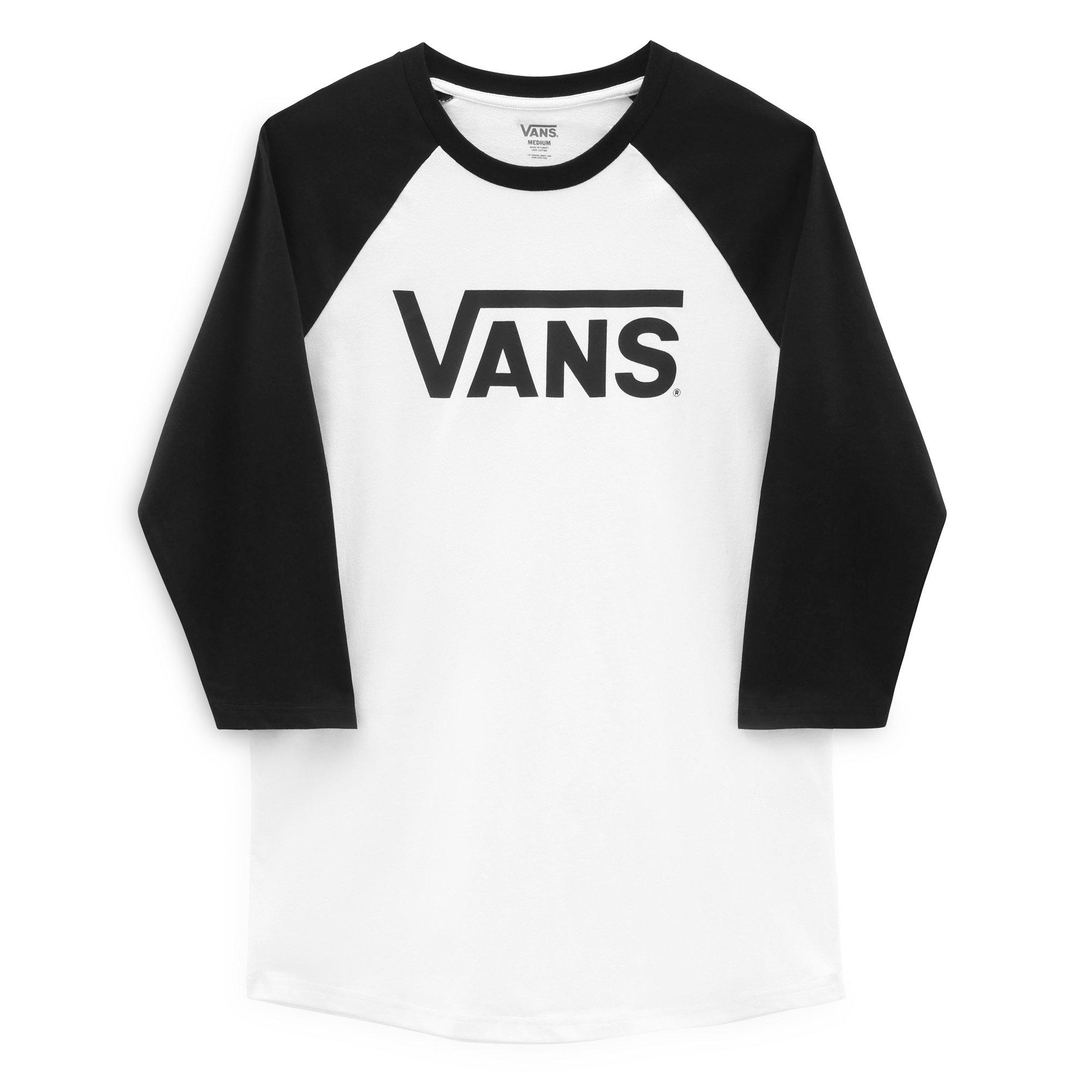 Vans Raglan Long Sleeve T Shirt Mens